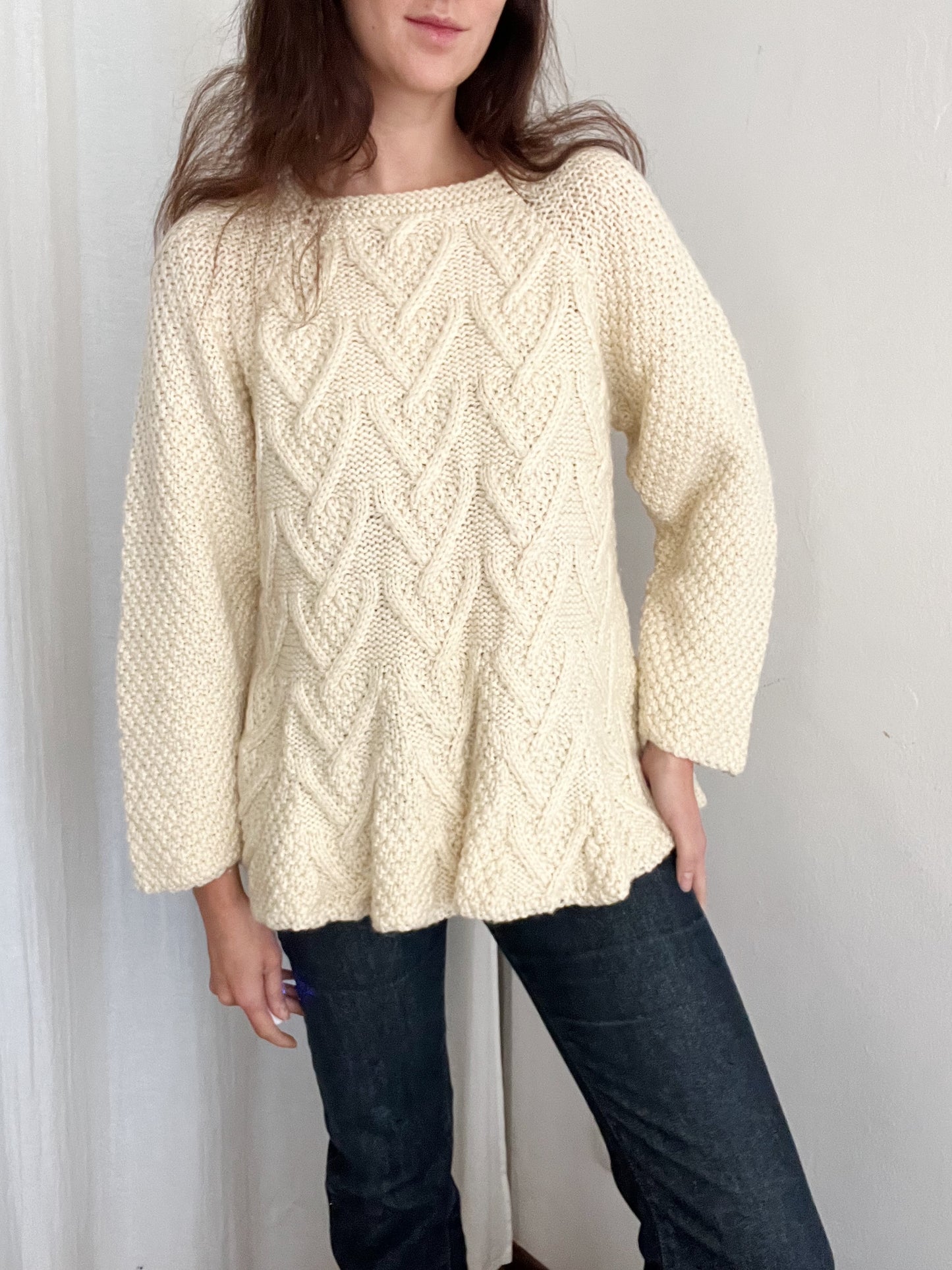 Maglione svasato M