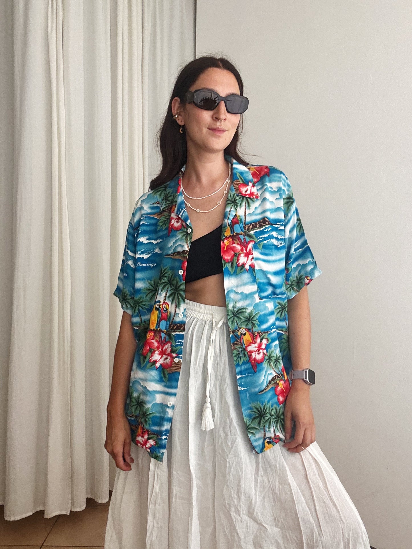 Camicia hawaiiana da uomo L
