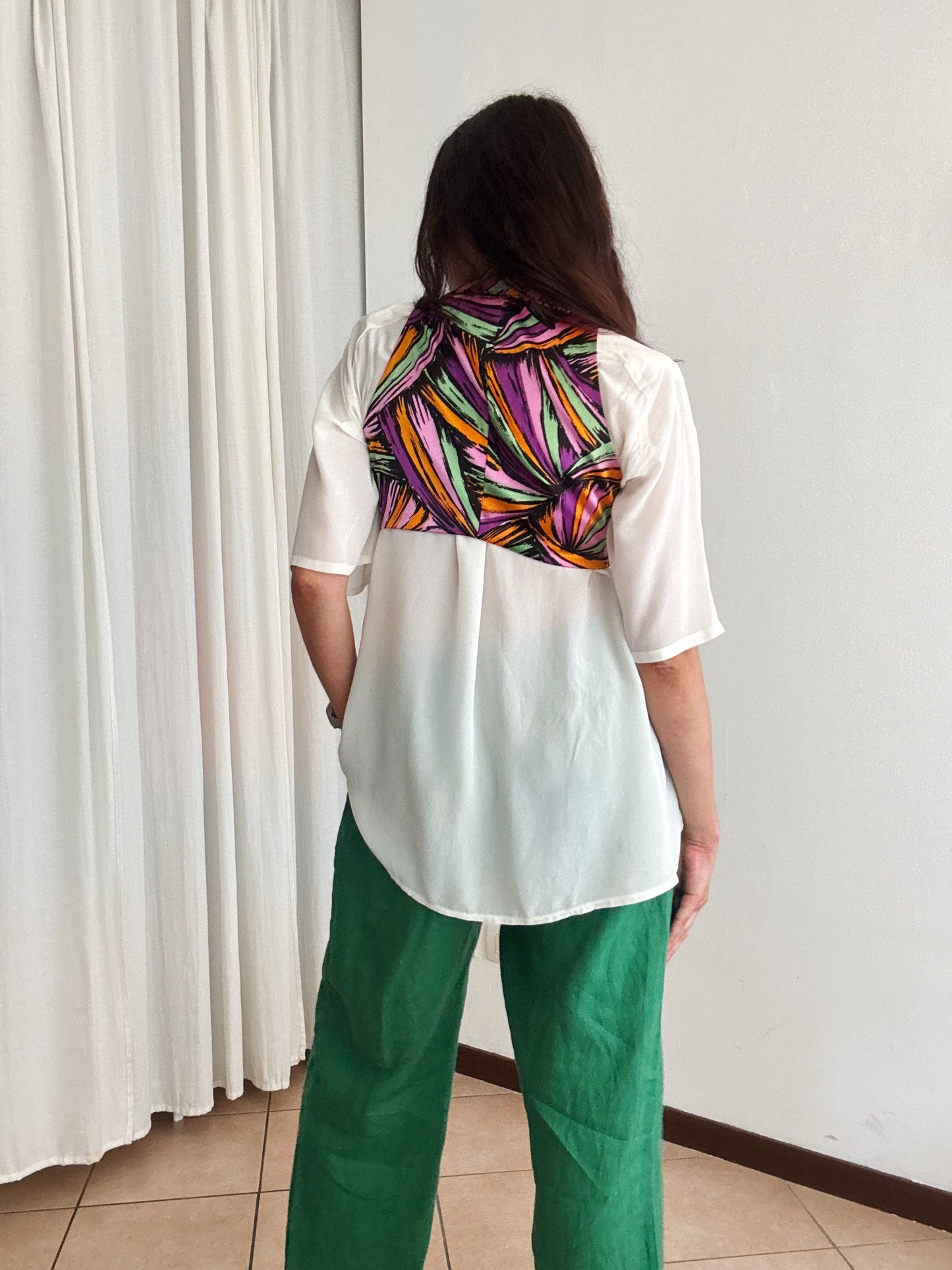 Top colorato M/L
