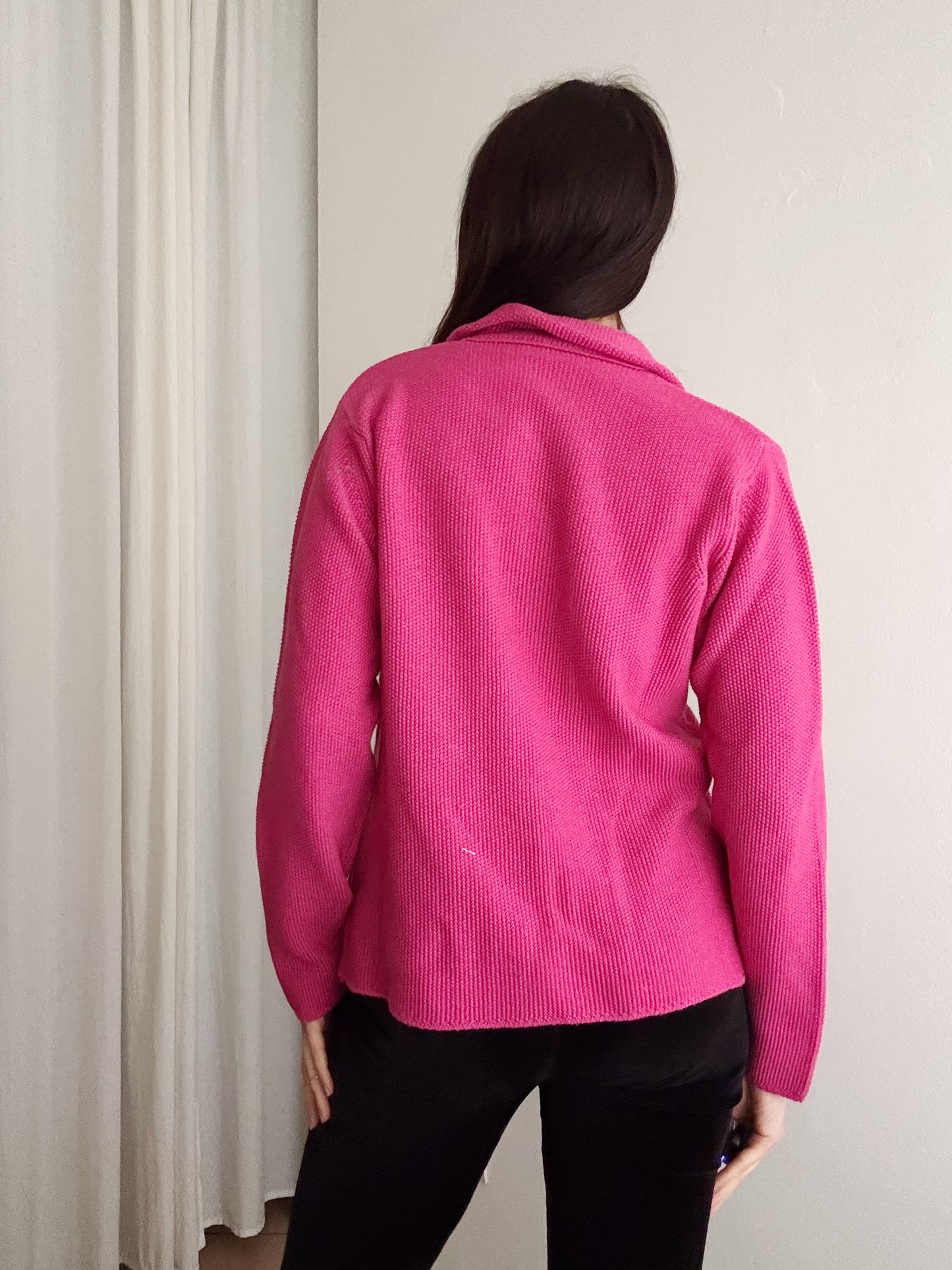 Cardigan fucsia M/L