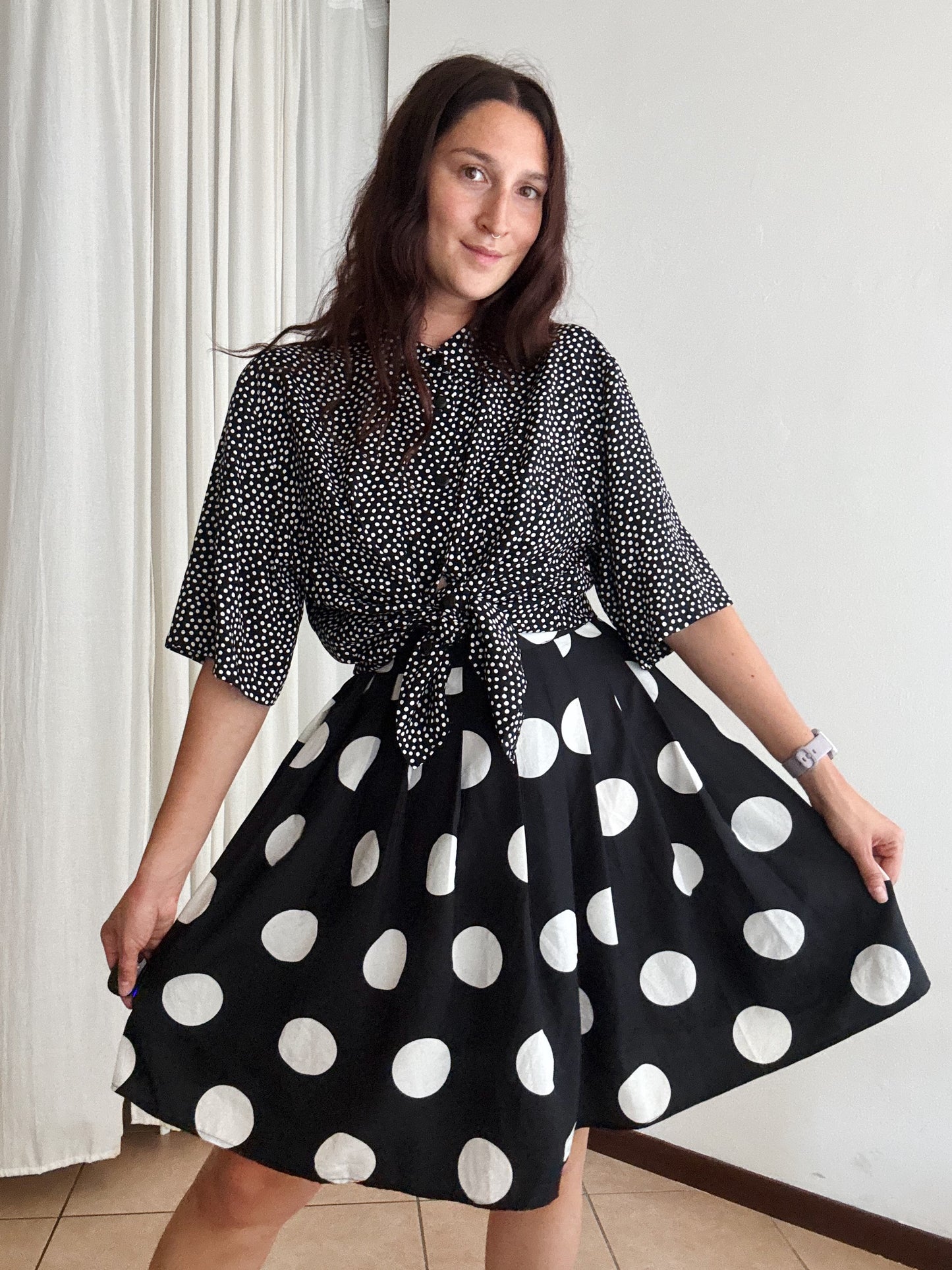 Camicia nera pois 46