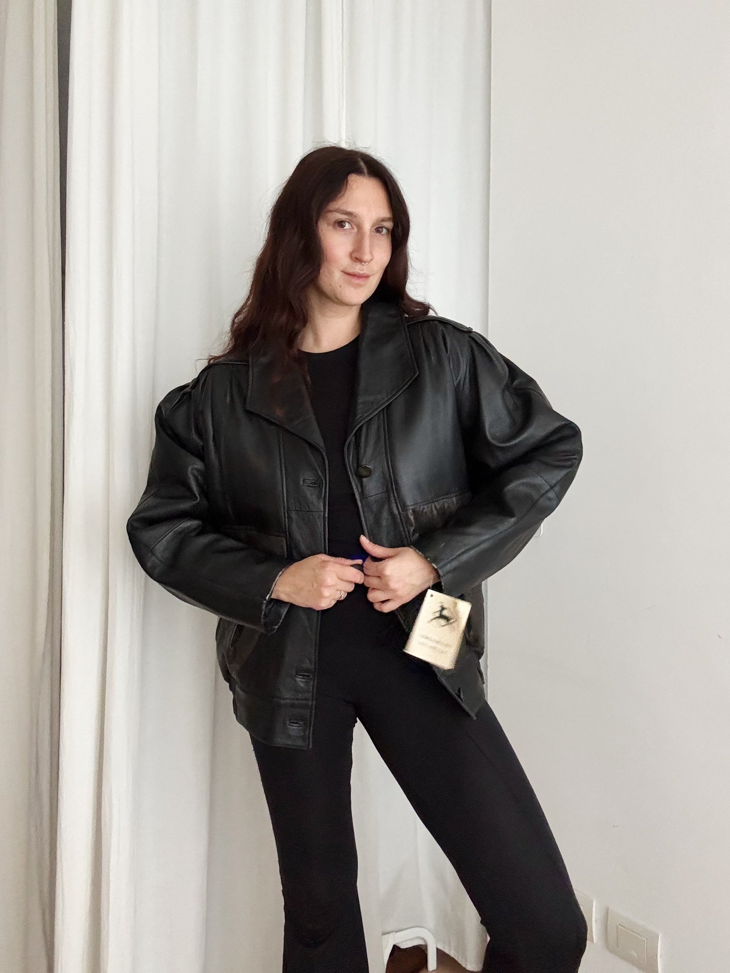 Bomber in pelle 44