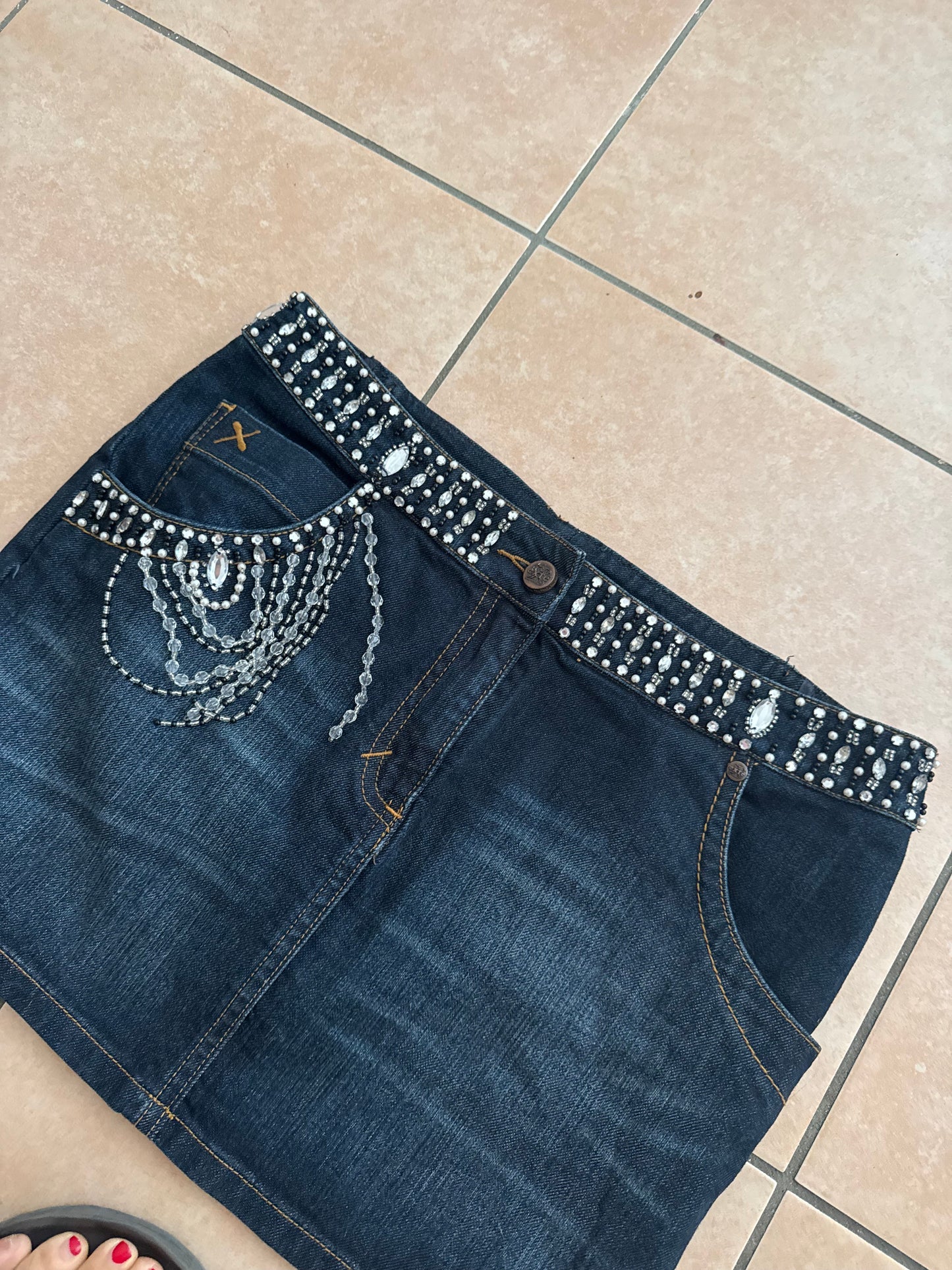 Minigonna jeans M