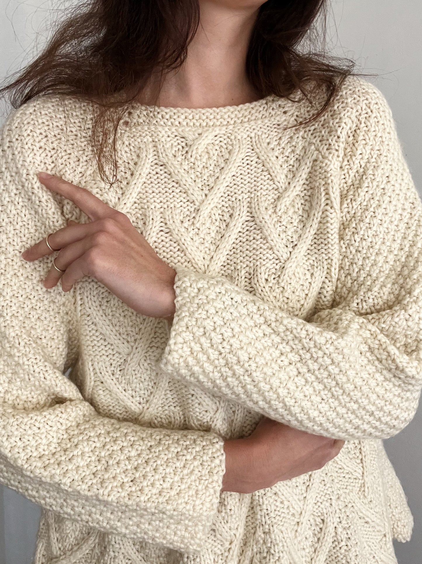 Maglione svasato M