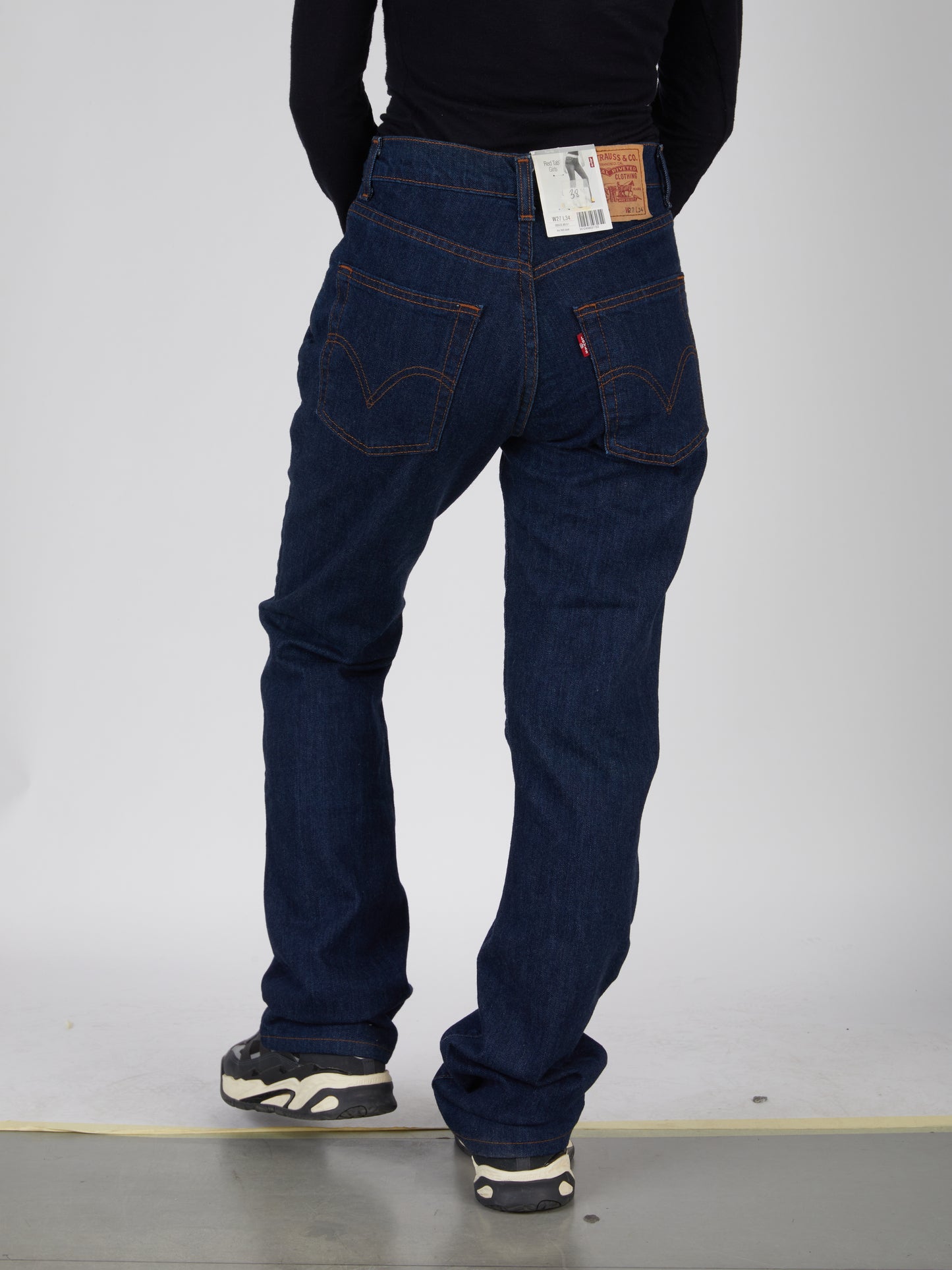 Levis 525 blu W27 L34