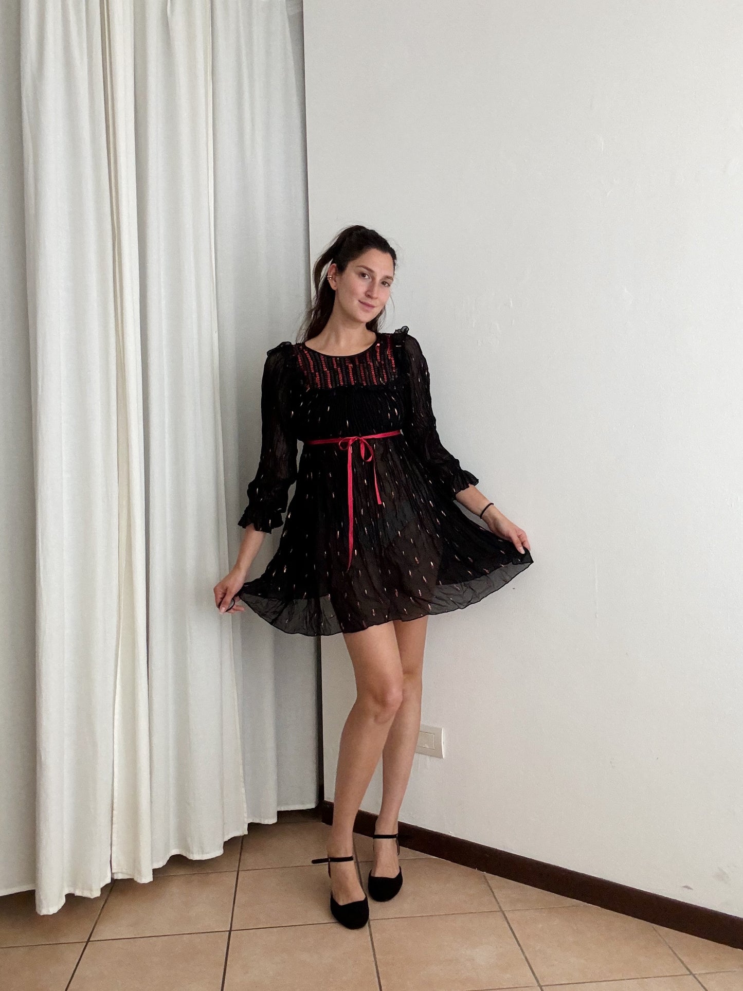 Abito seta Pinko XS