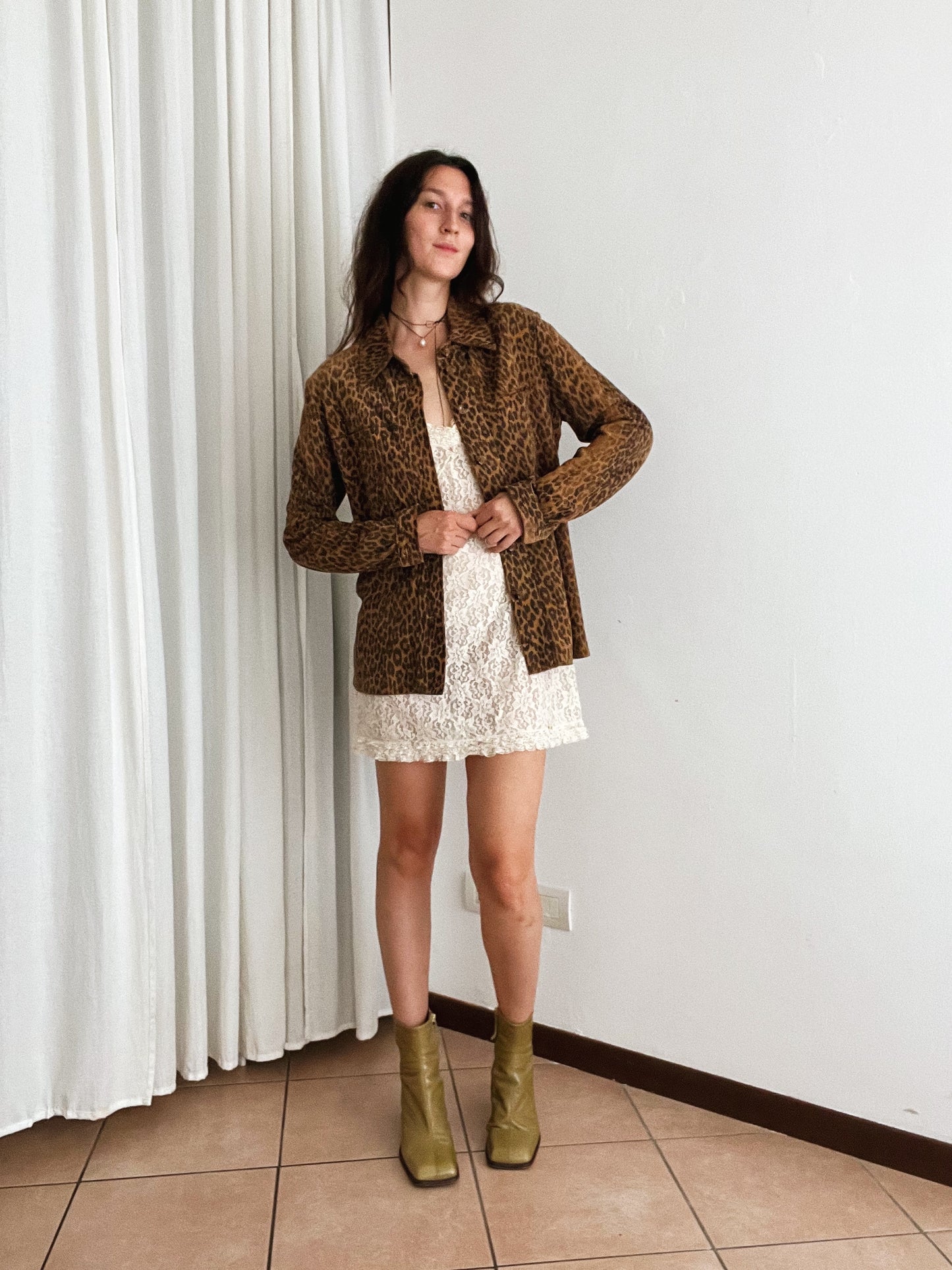 Completo in pelle 44