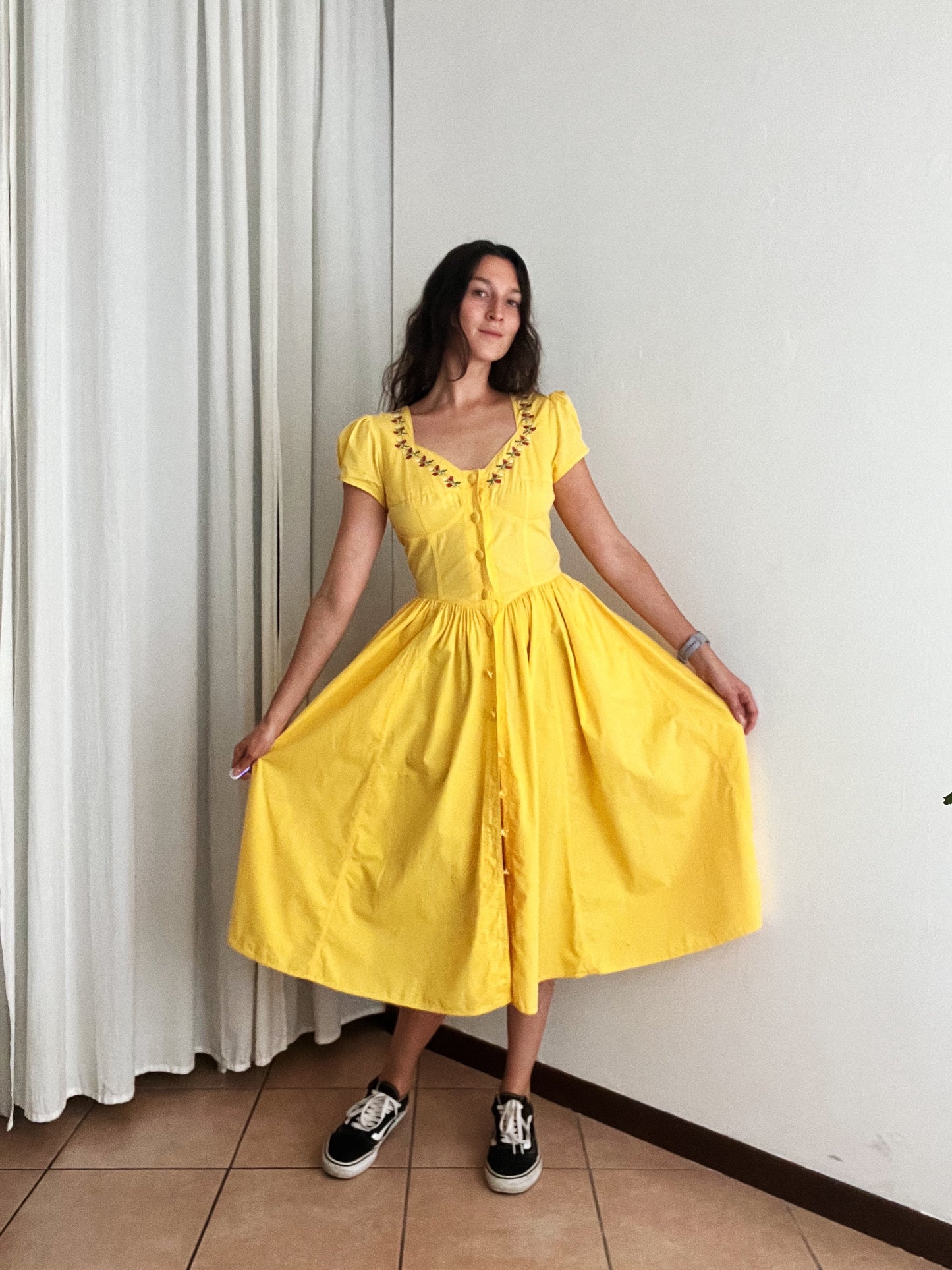 Abito giallo M