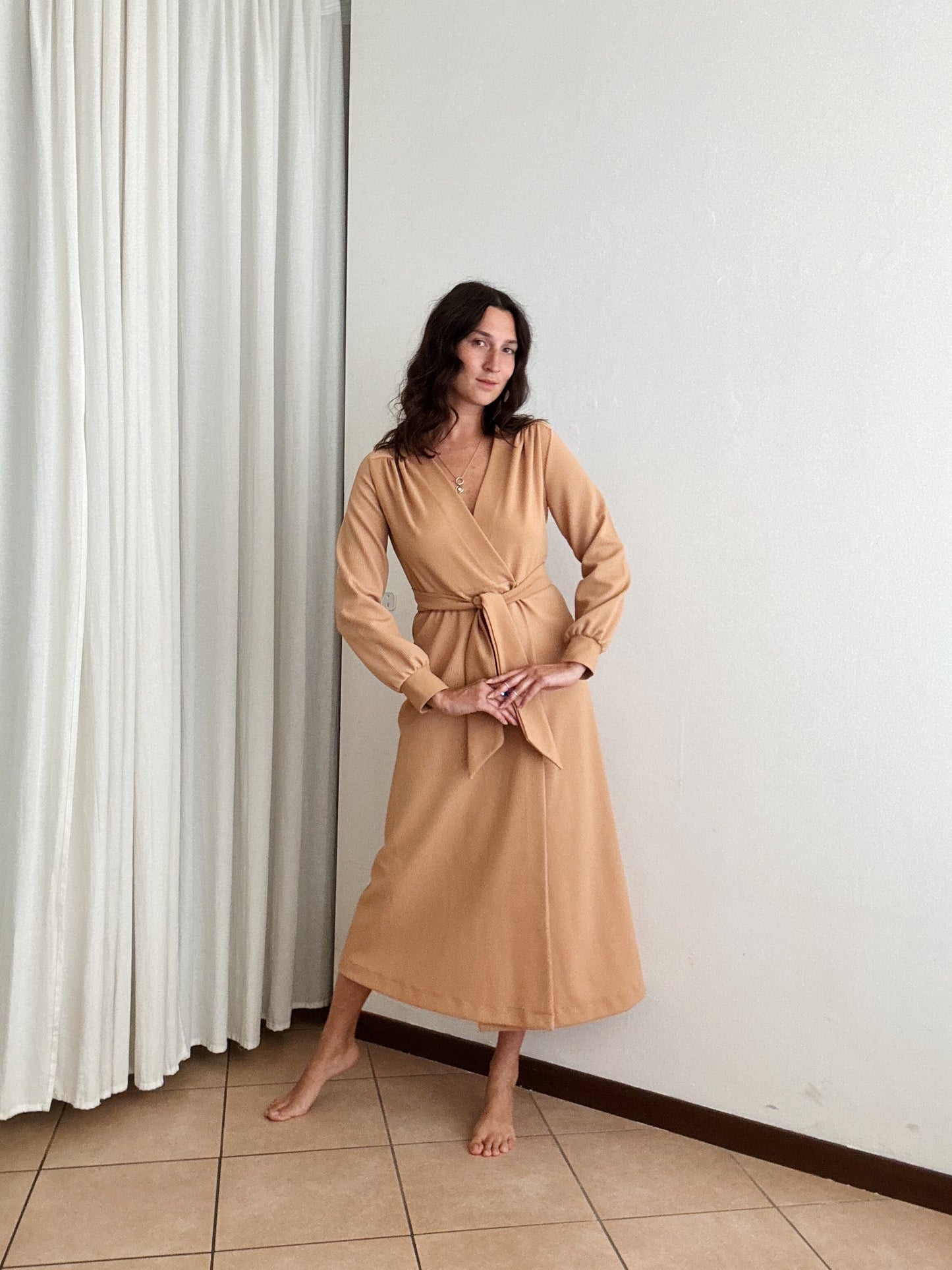 Vestaglia beige M