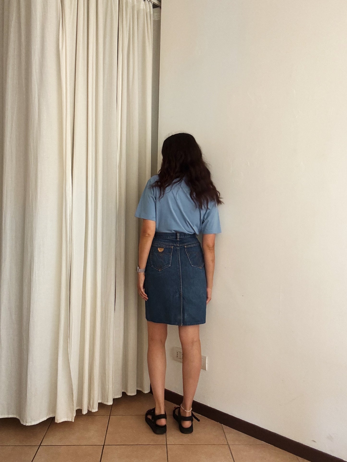 Gonna jeans 40