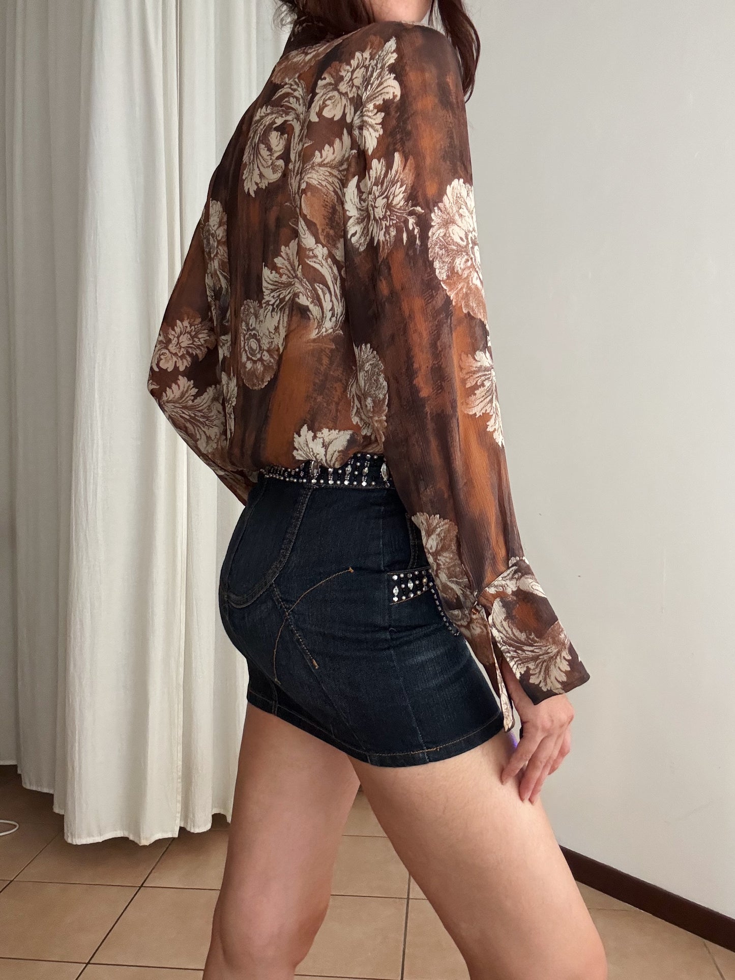Minigonna jeans M