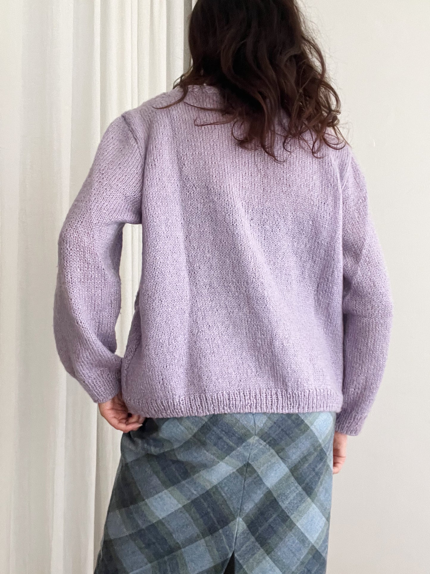 Cardigan lilla L