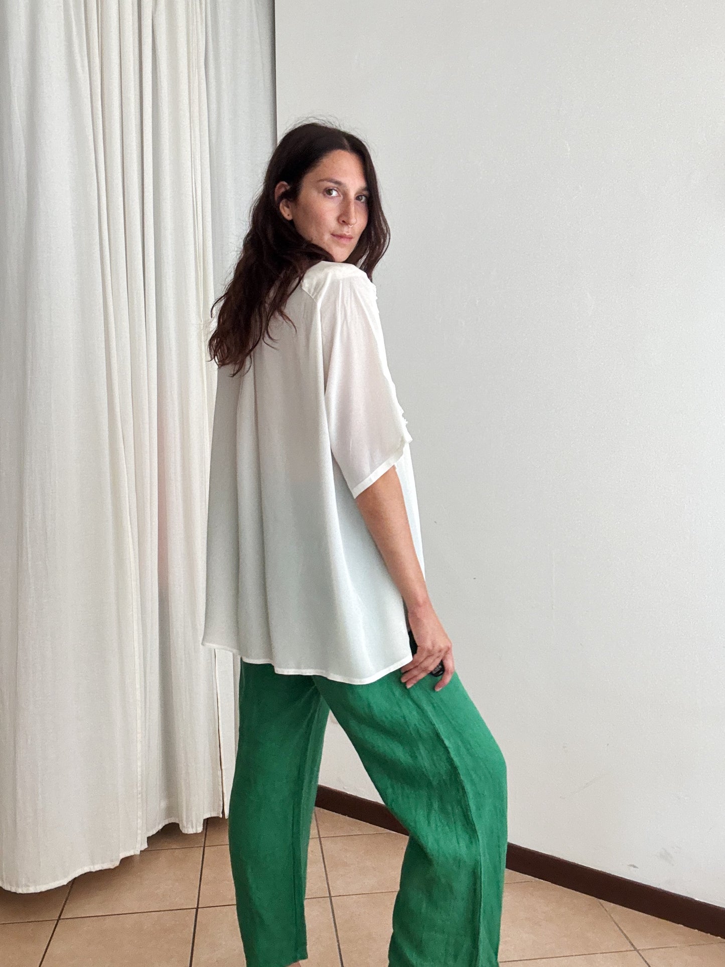 Pantaloni lino M/L