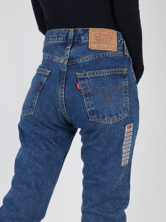 Levis 595 blu W27 L32