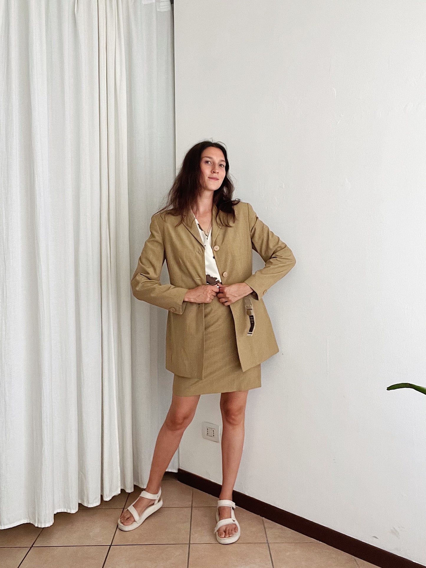 Completo nuovo beige S