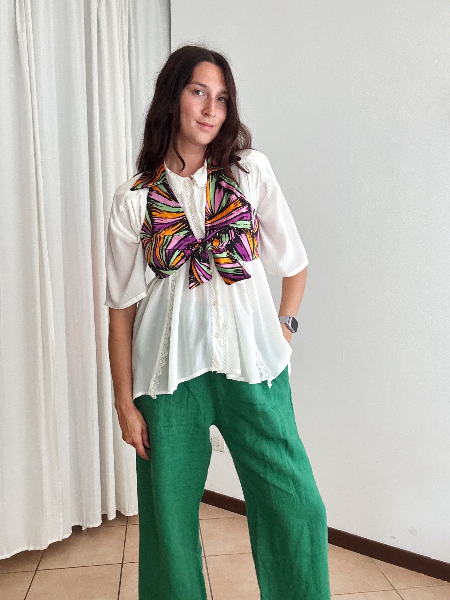 Top colorato M/L