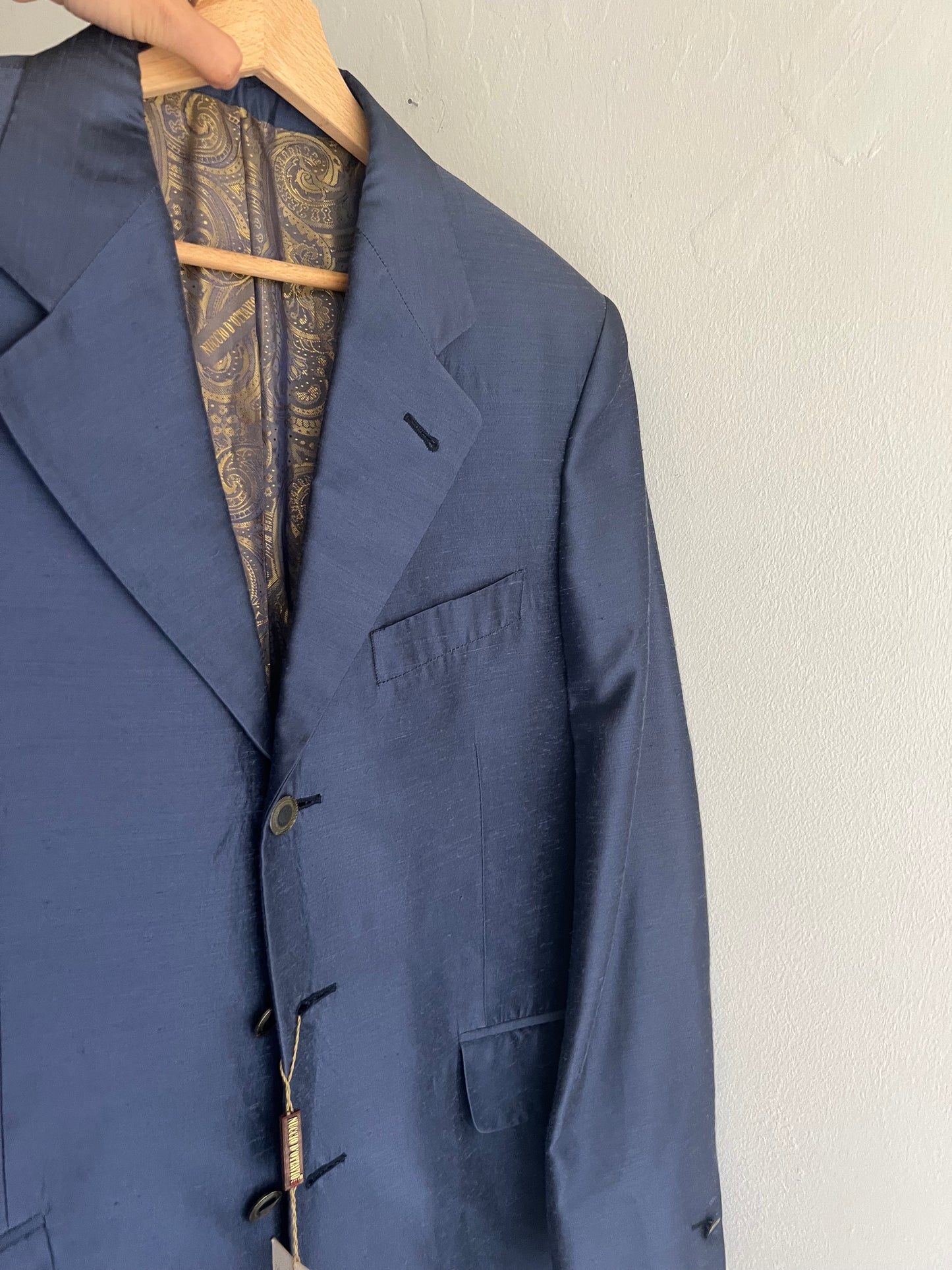 Completo maschile blu