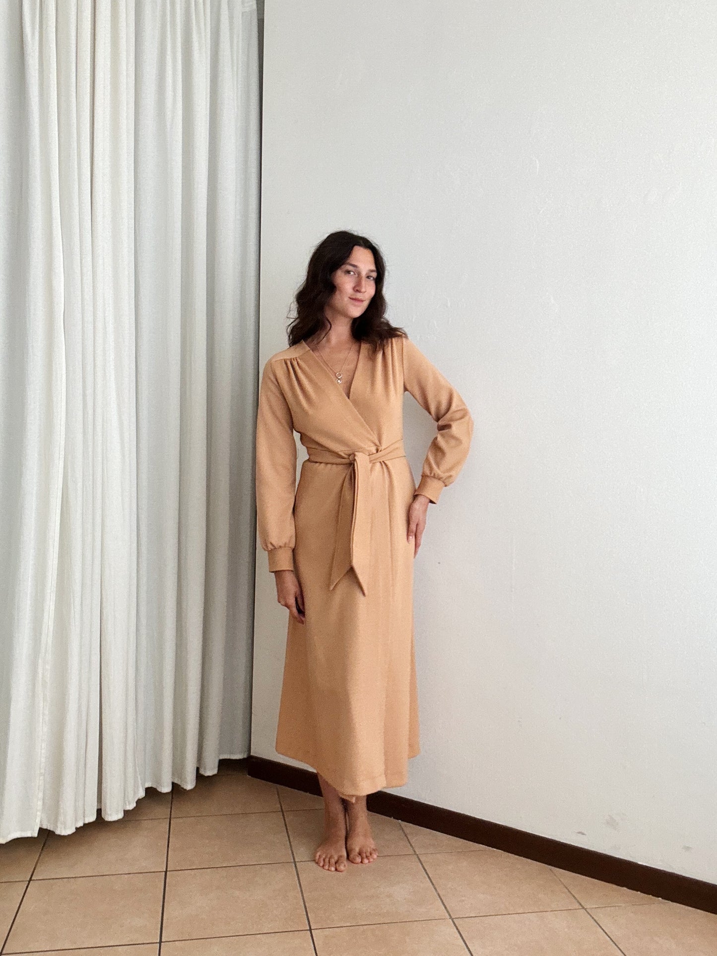 Vestaglia beige M