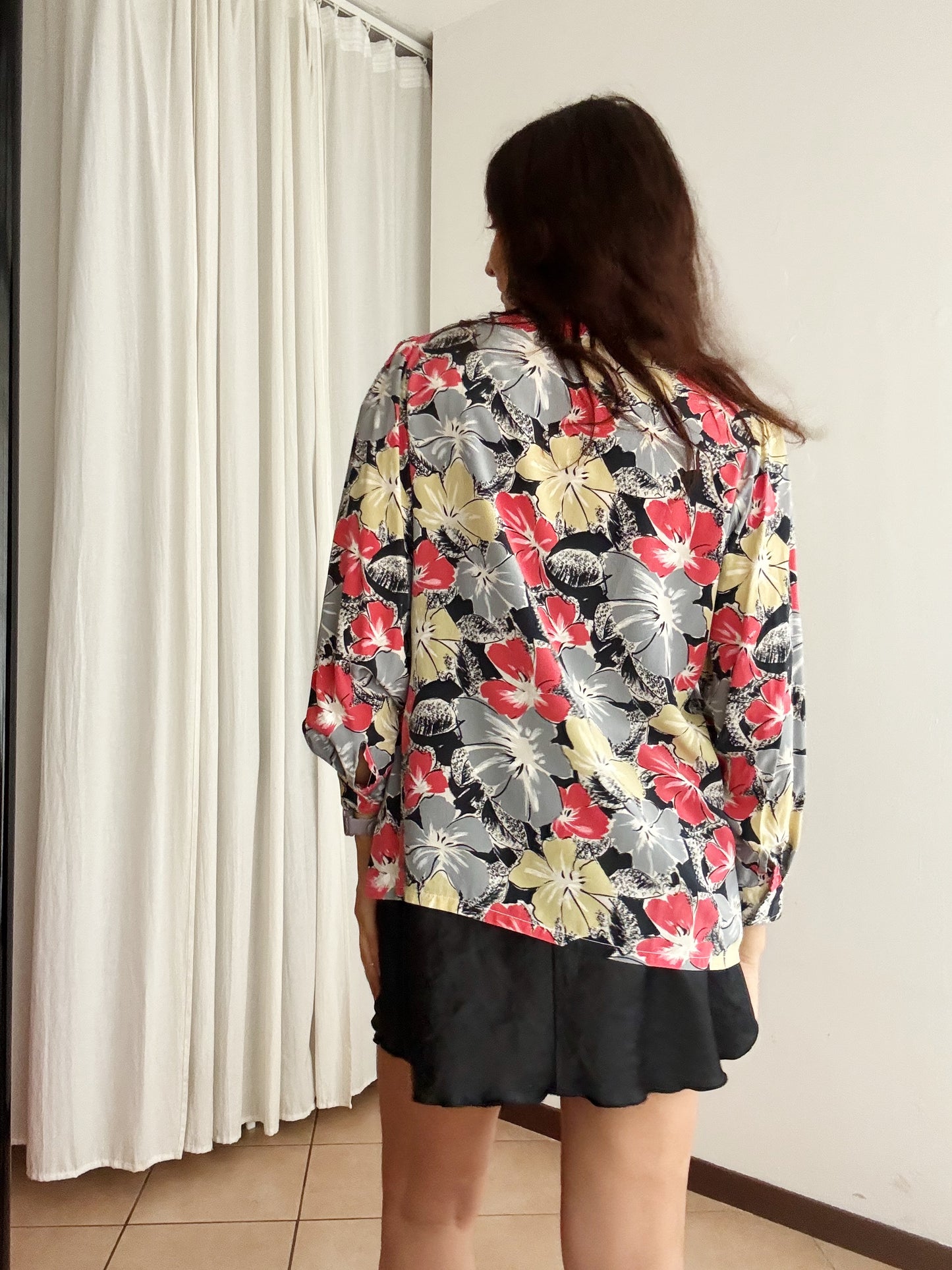 Camicia seta colorata M/L