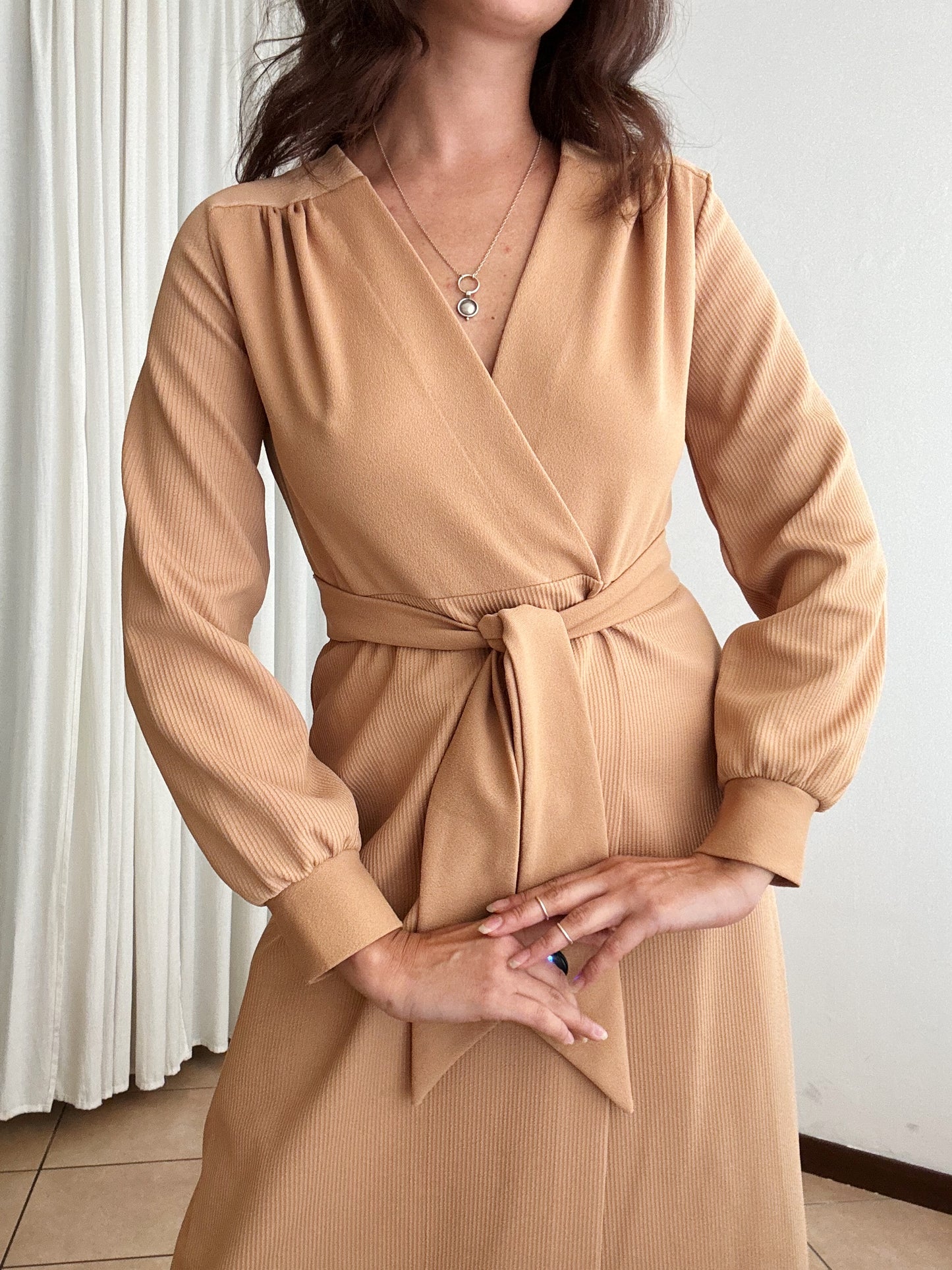 Vestaglia beige M