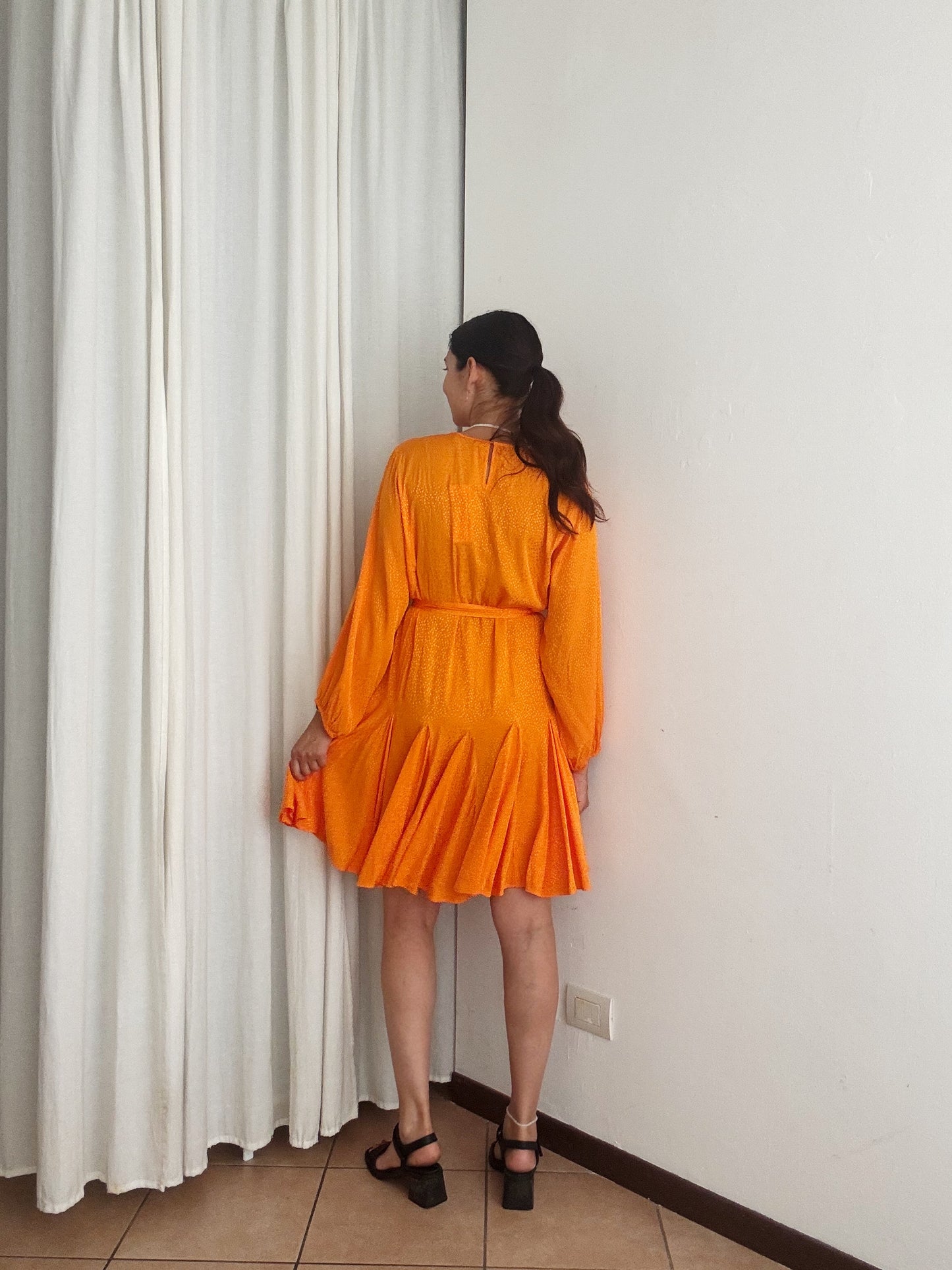 Abito arancione 44