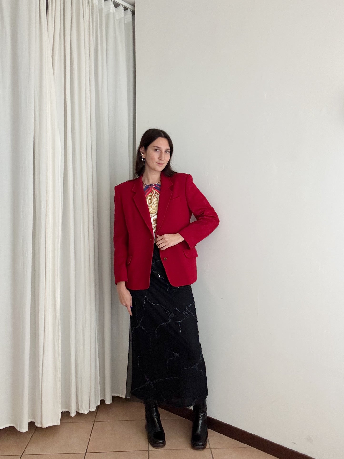 Blazer rosso L