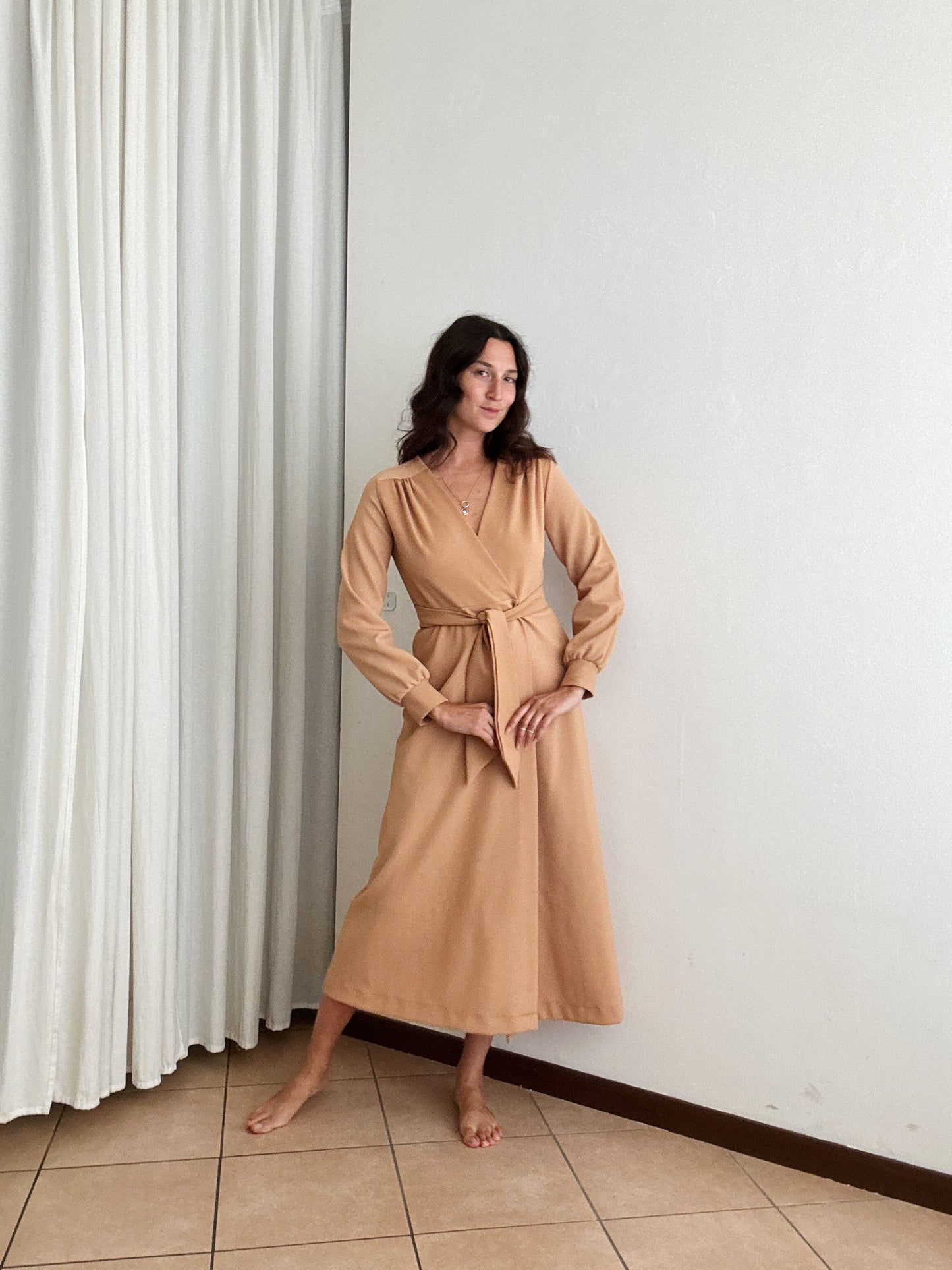 Vestaglia beige M