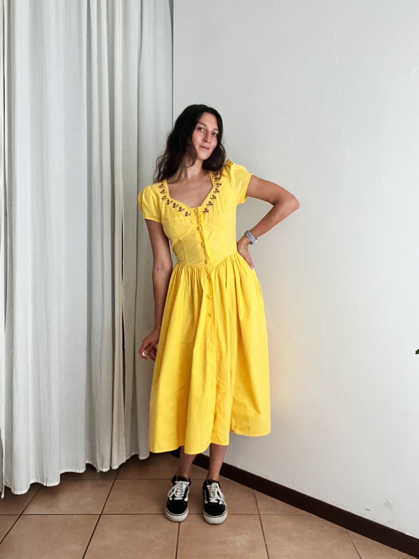 Abito giallo M