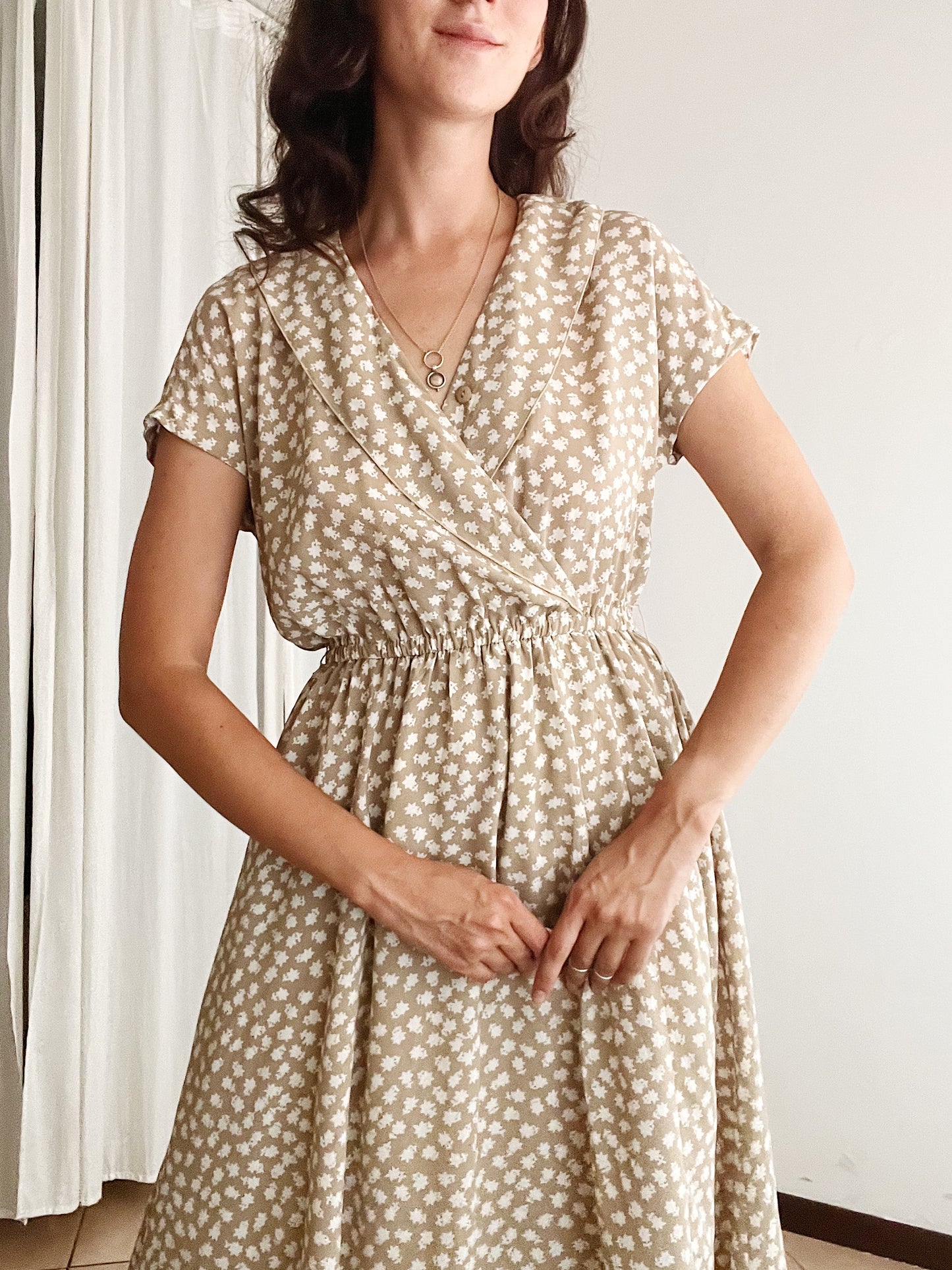 Abito beige 42