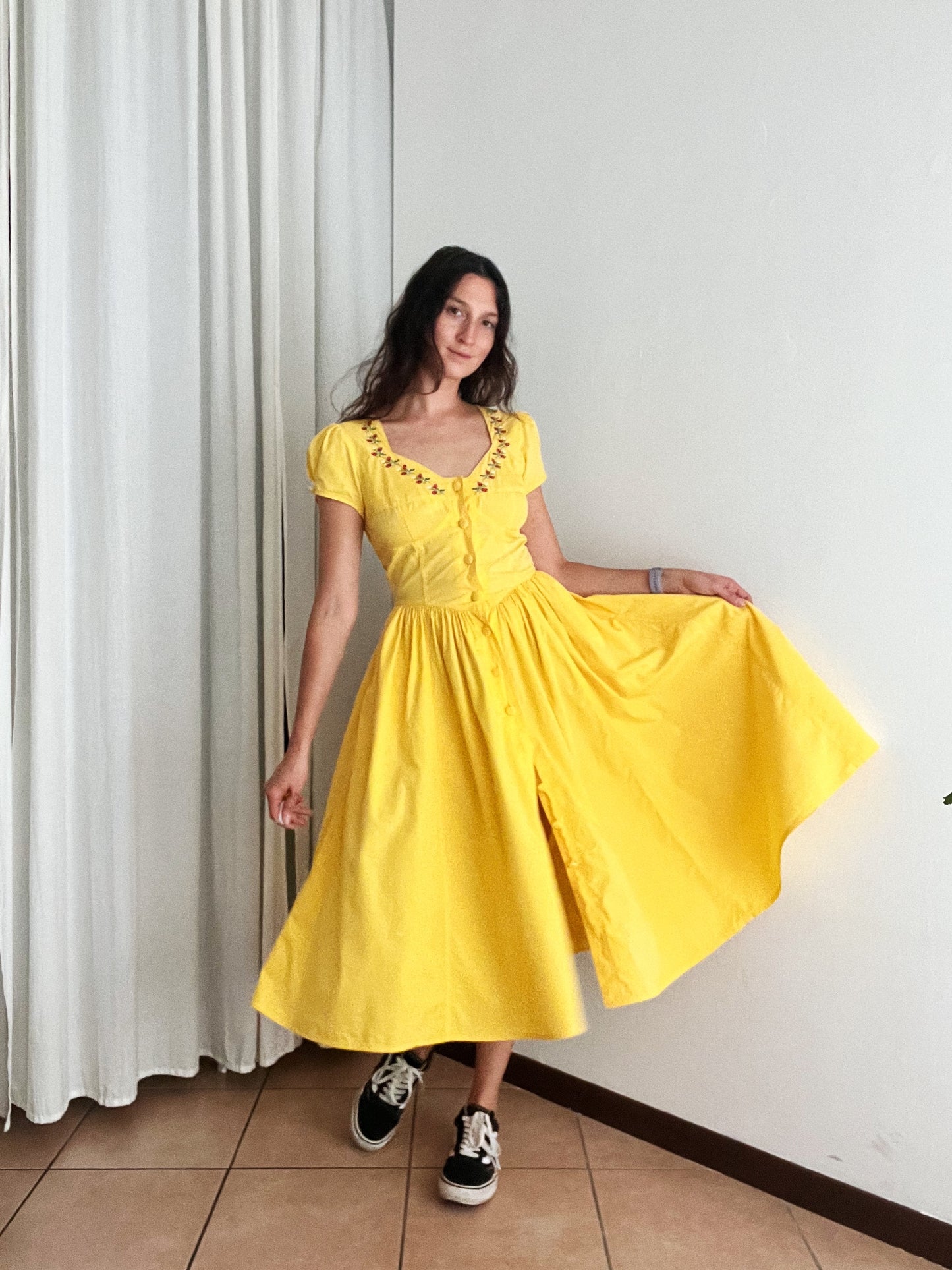 Abito giallo M