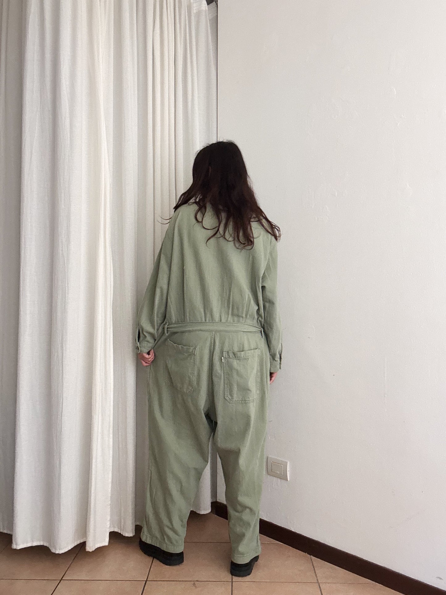 Tuta verde Levis XL