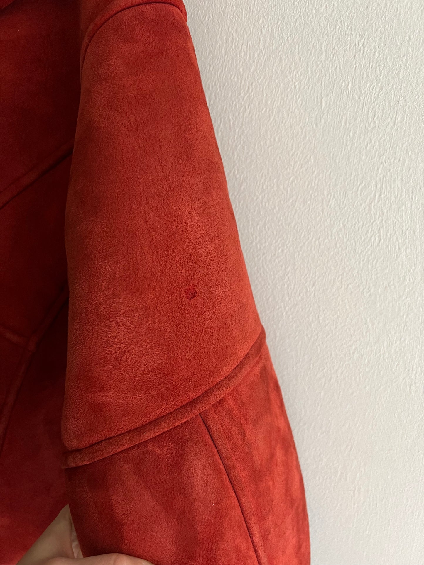 Montone rosso e nero M/L