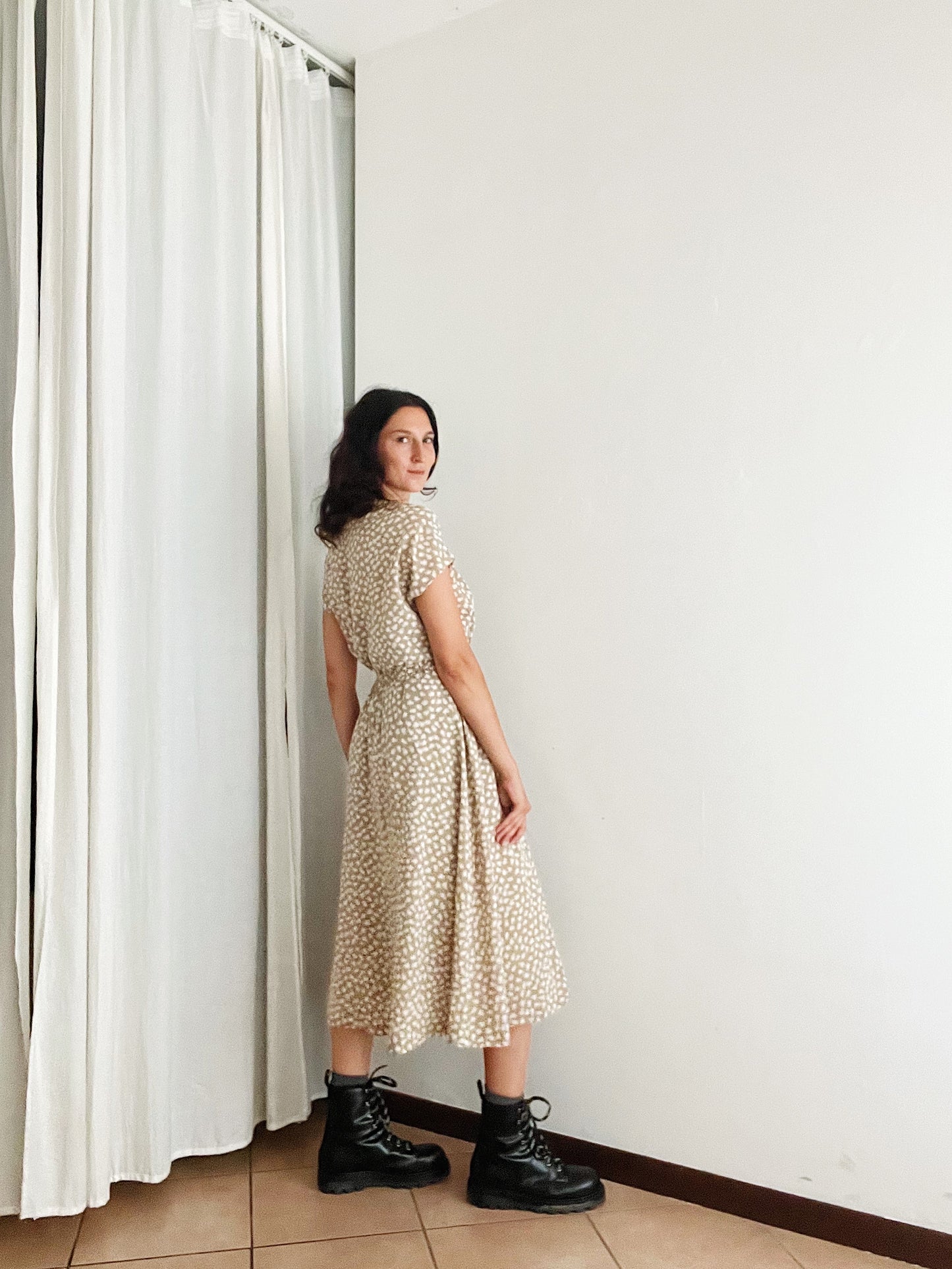 Abito beige 42