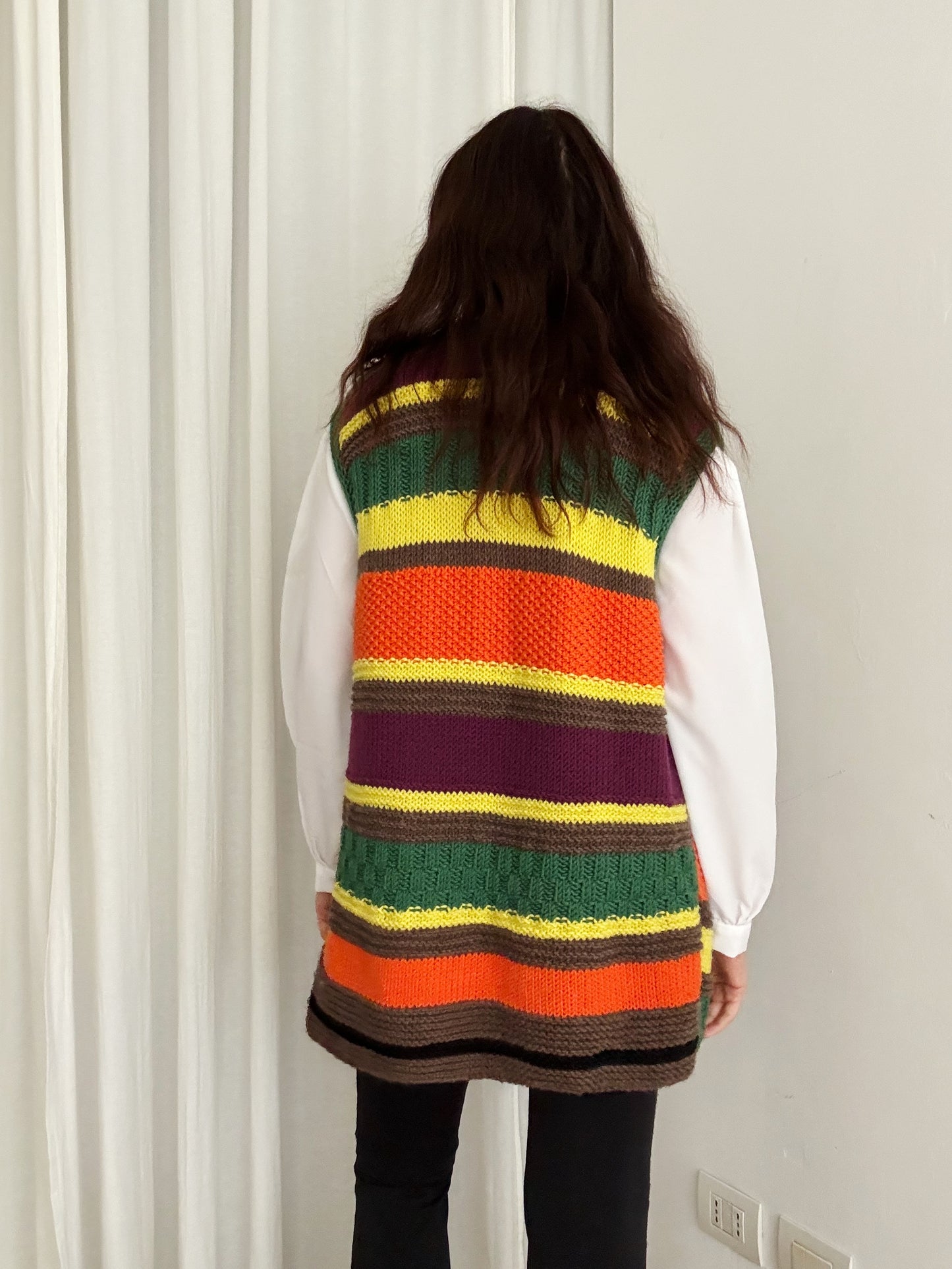 Gilet a righe L