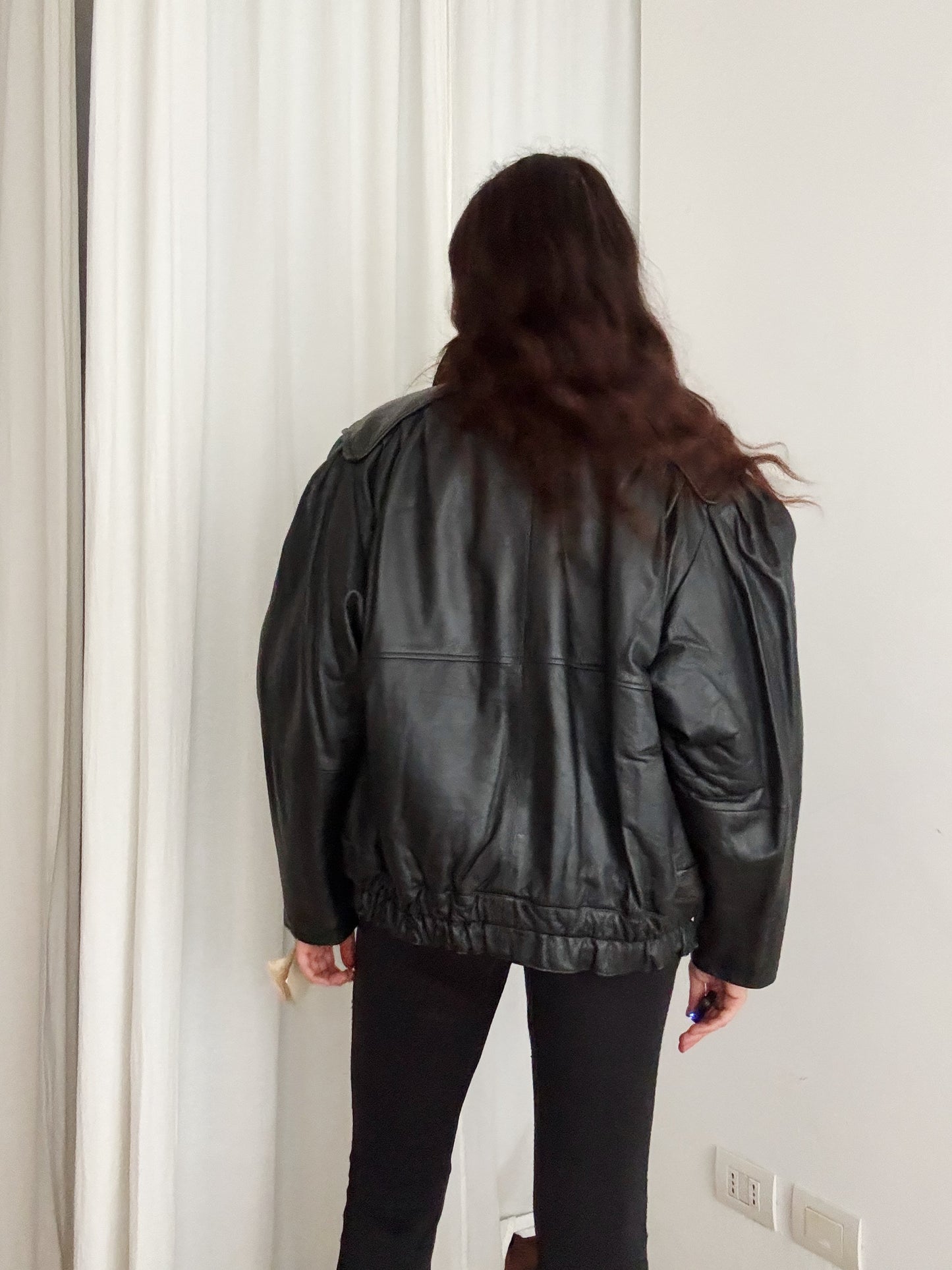 Bomber in pelle 44