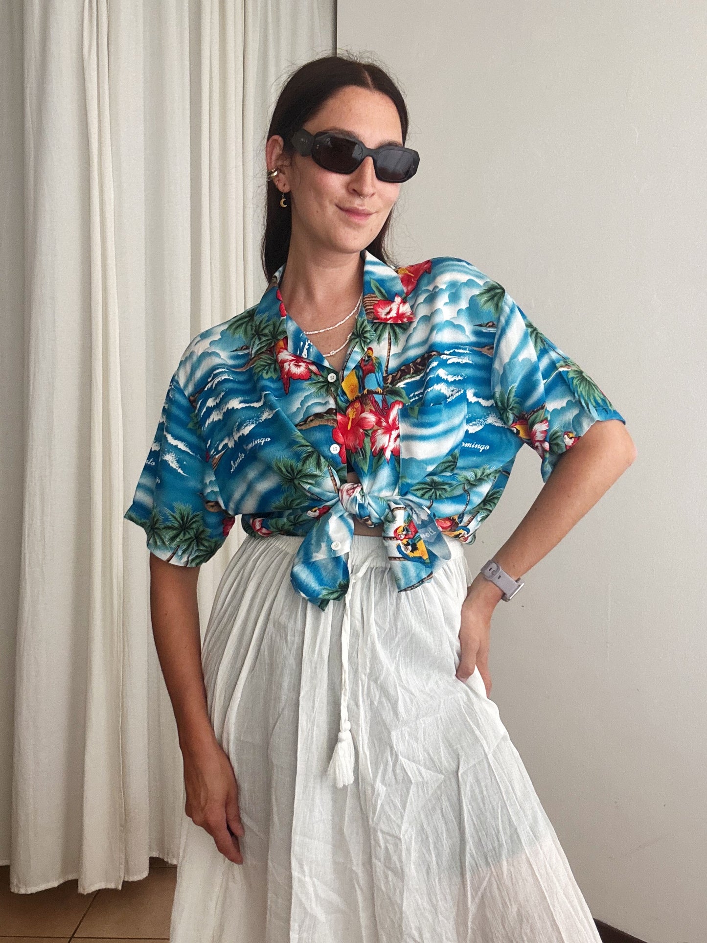 Camicia hawaiiana da uomo L