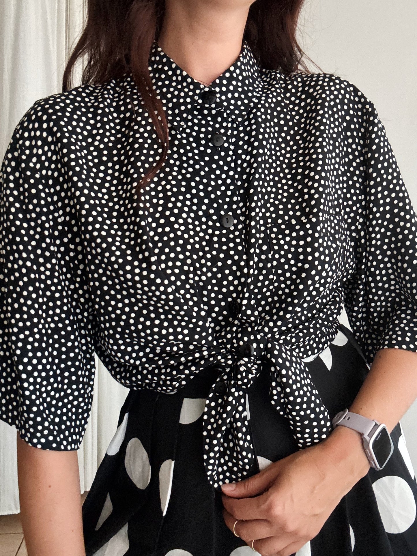 Camicia nera pois 46