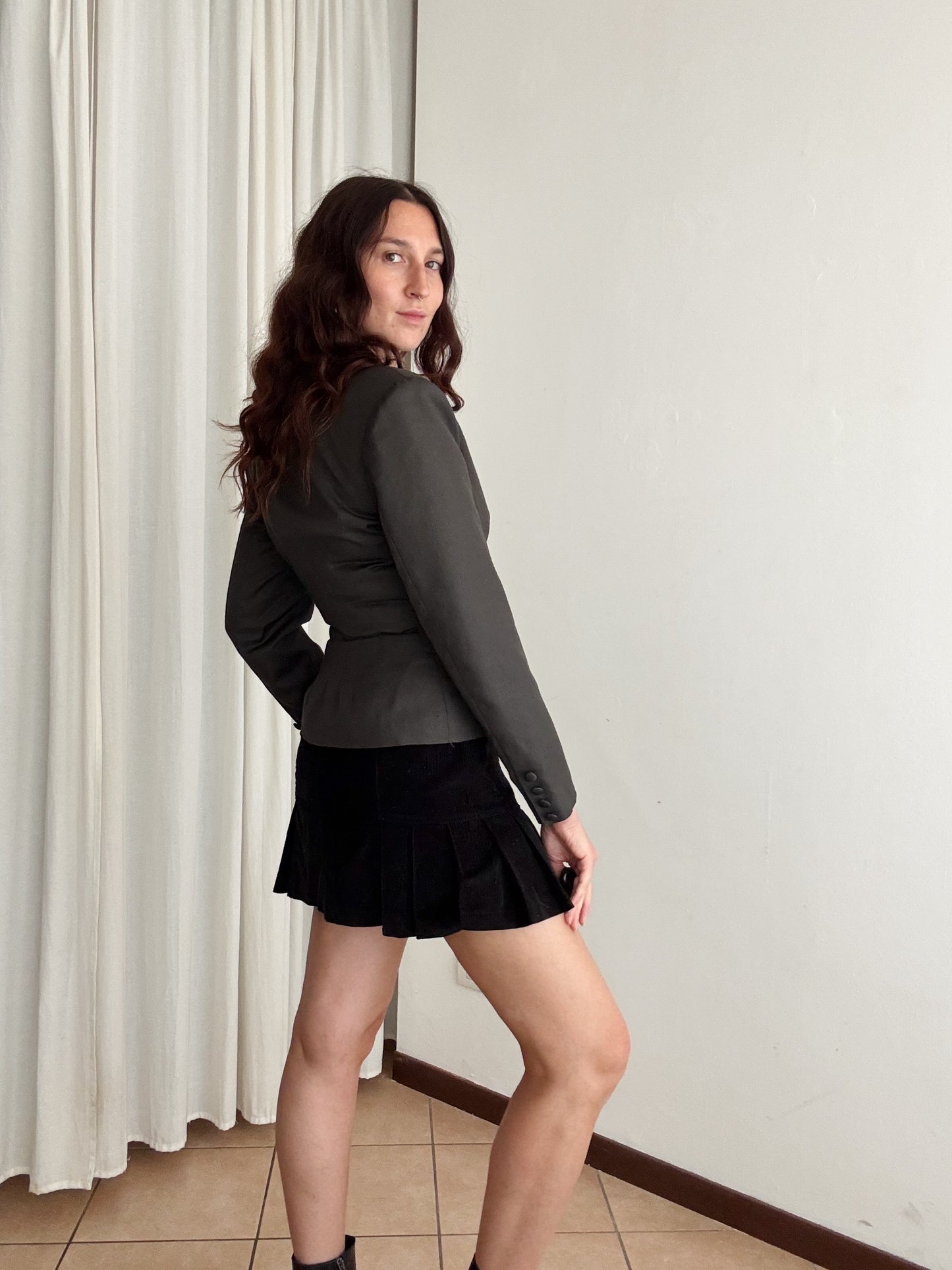 Blazer grigio 80’s 44
