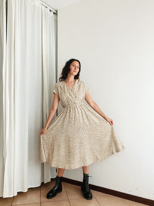 Abito beige 42