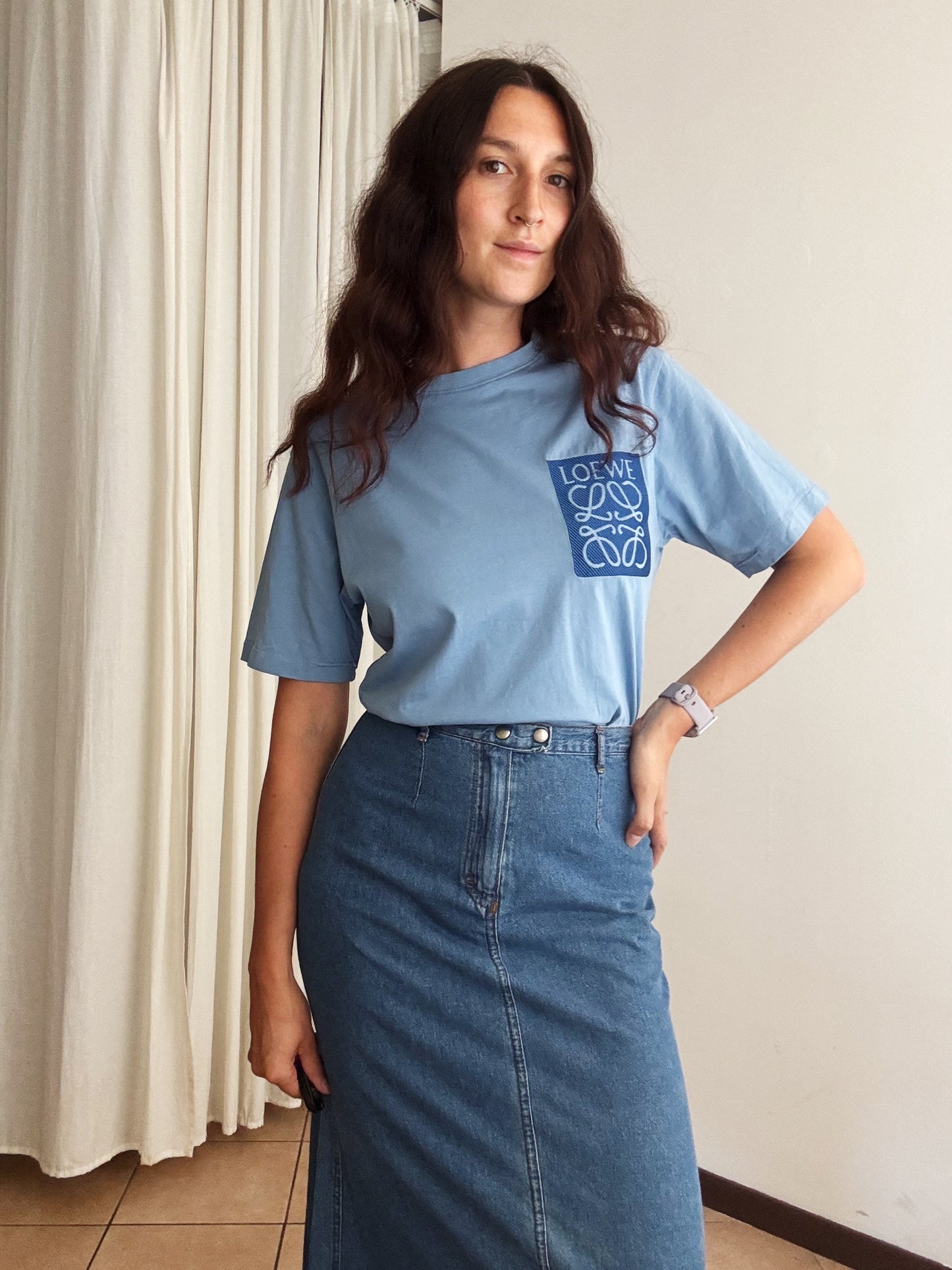 Gonna lunga jeans 42
