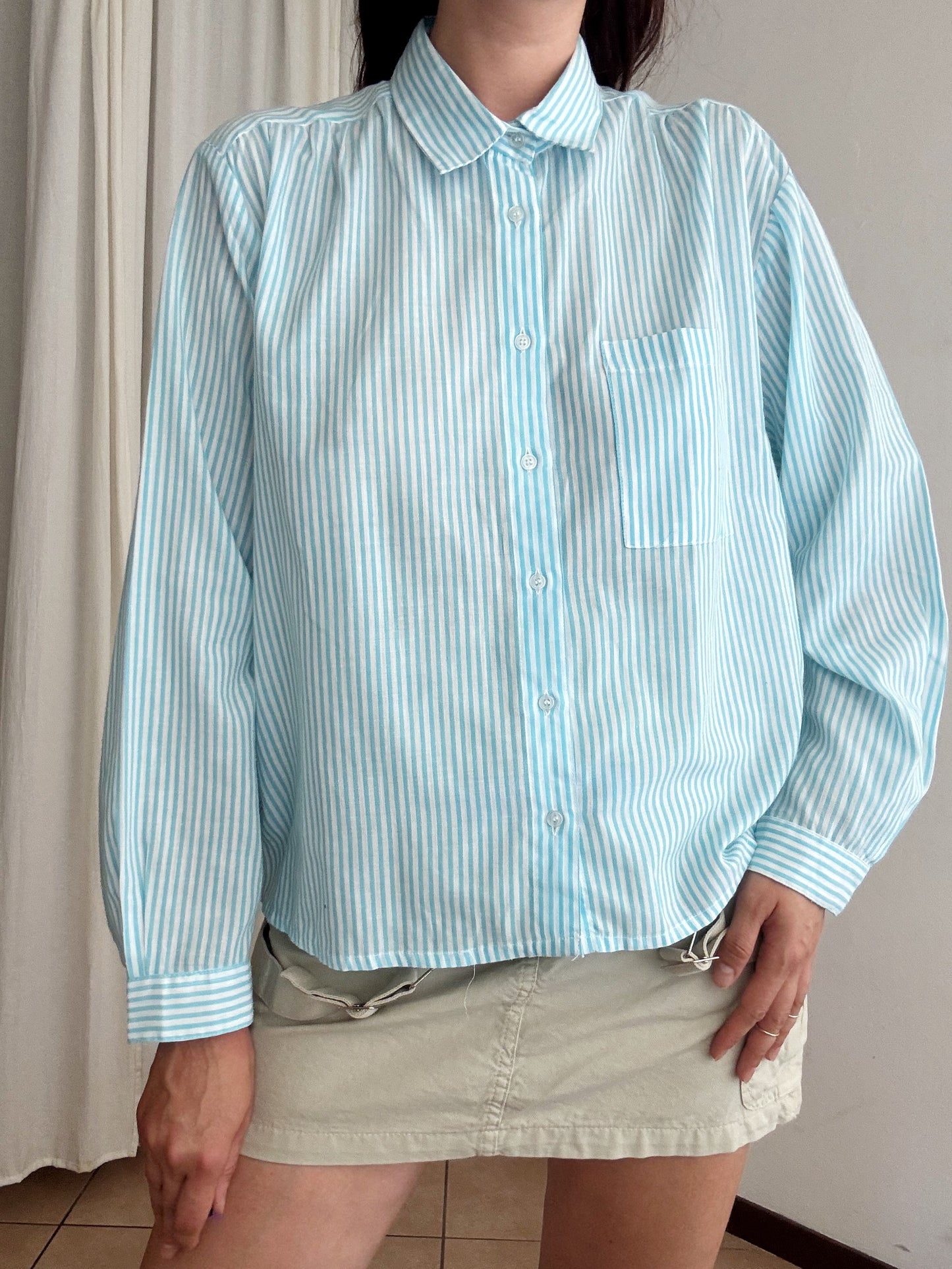 Camicia a righe 46
