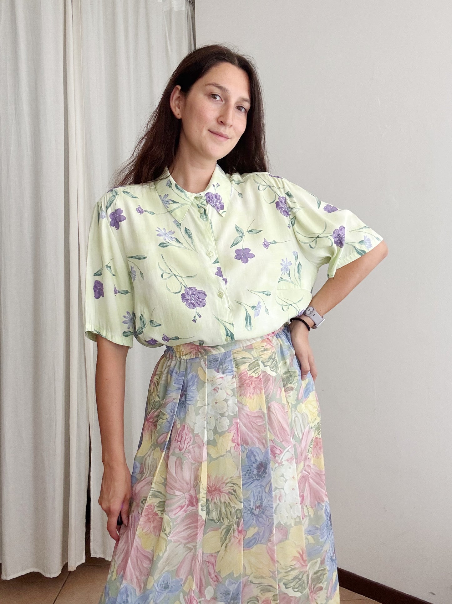 Camicia verde XL