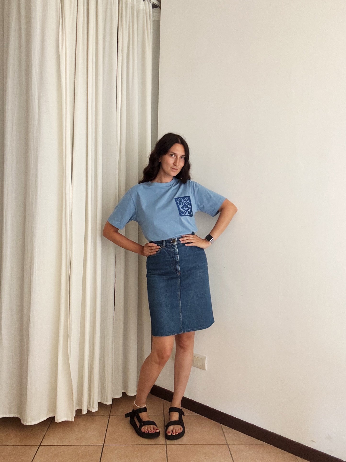 Gonna jeans 40