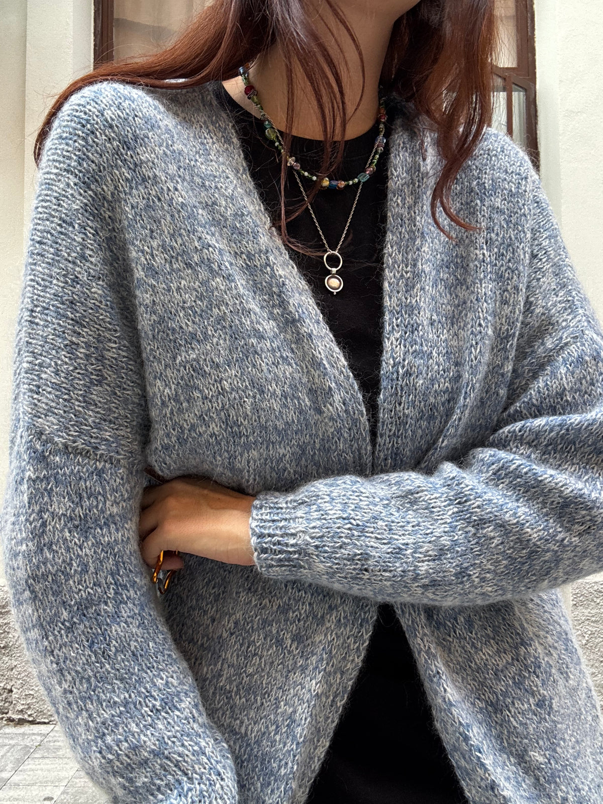 Cardigan azzurro