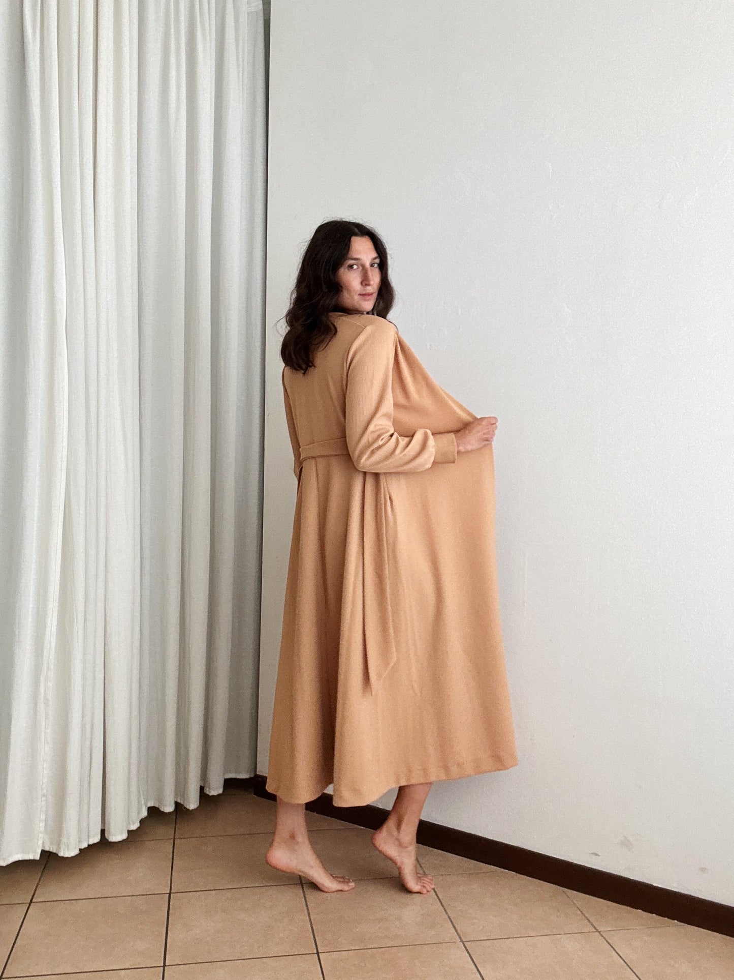 Vestaglia beige M