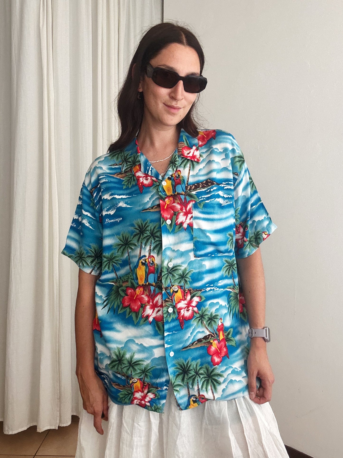 Camicia hawaiiana da uomo L