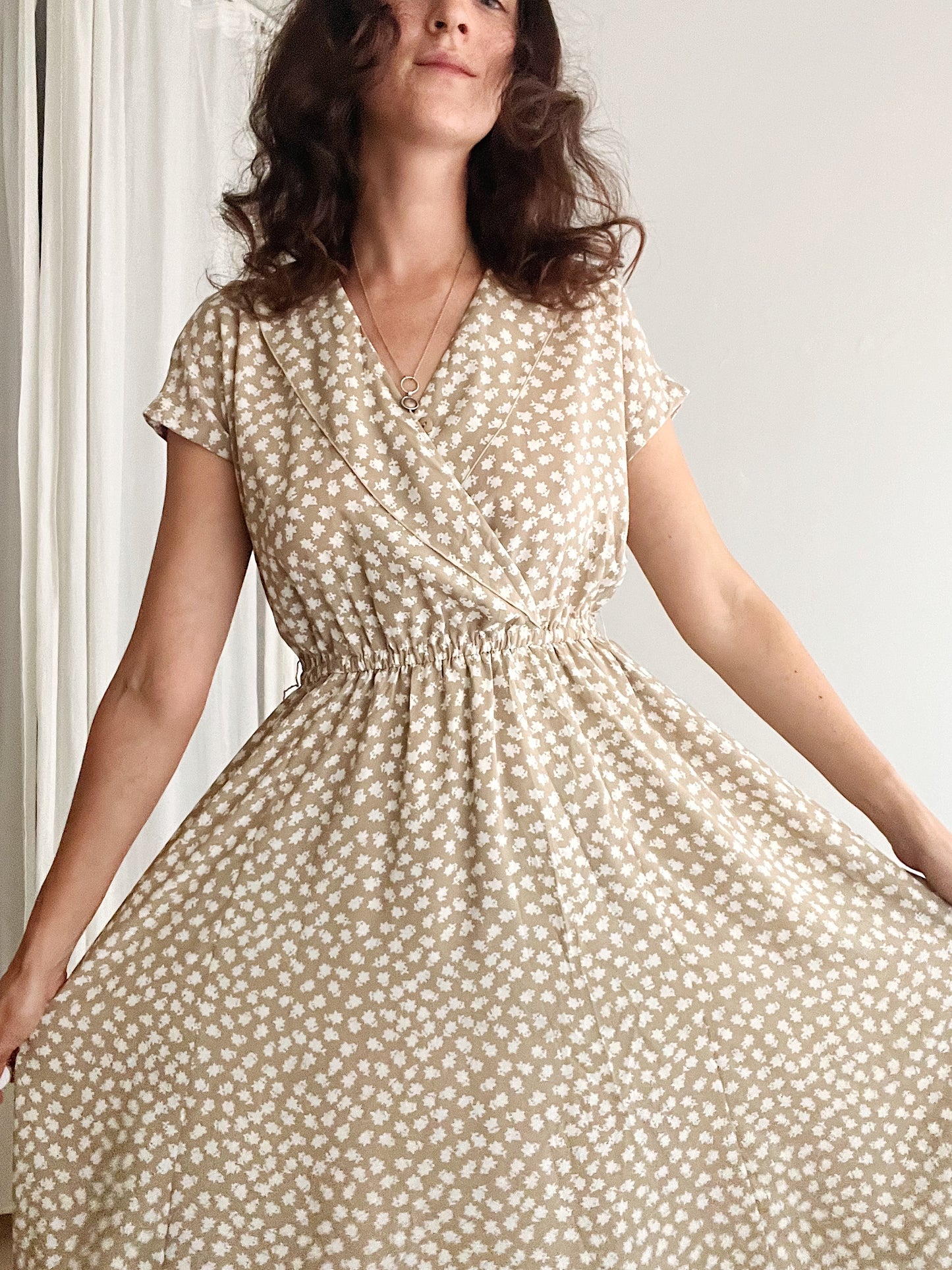 Abito beige 42