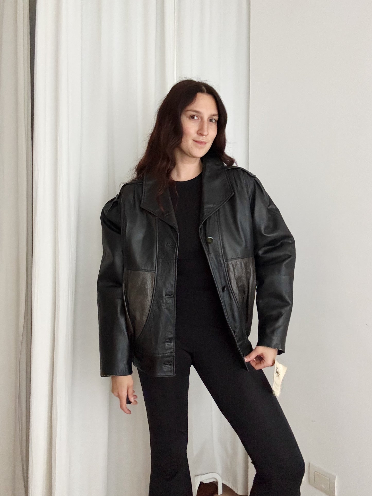 Bomber in pelle 44
