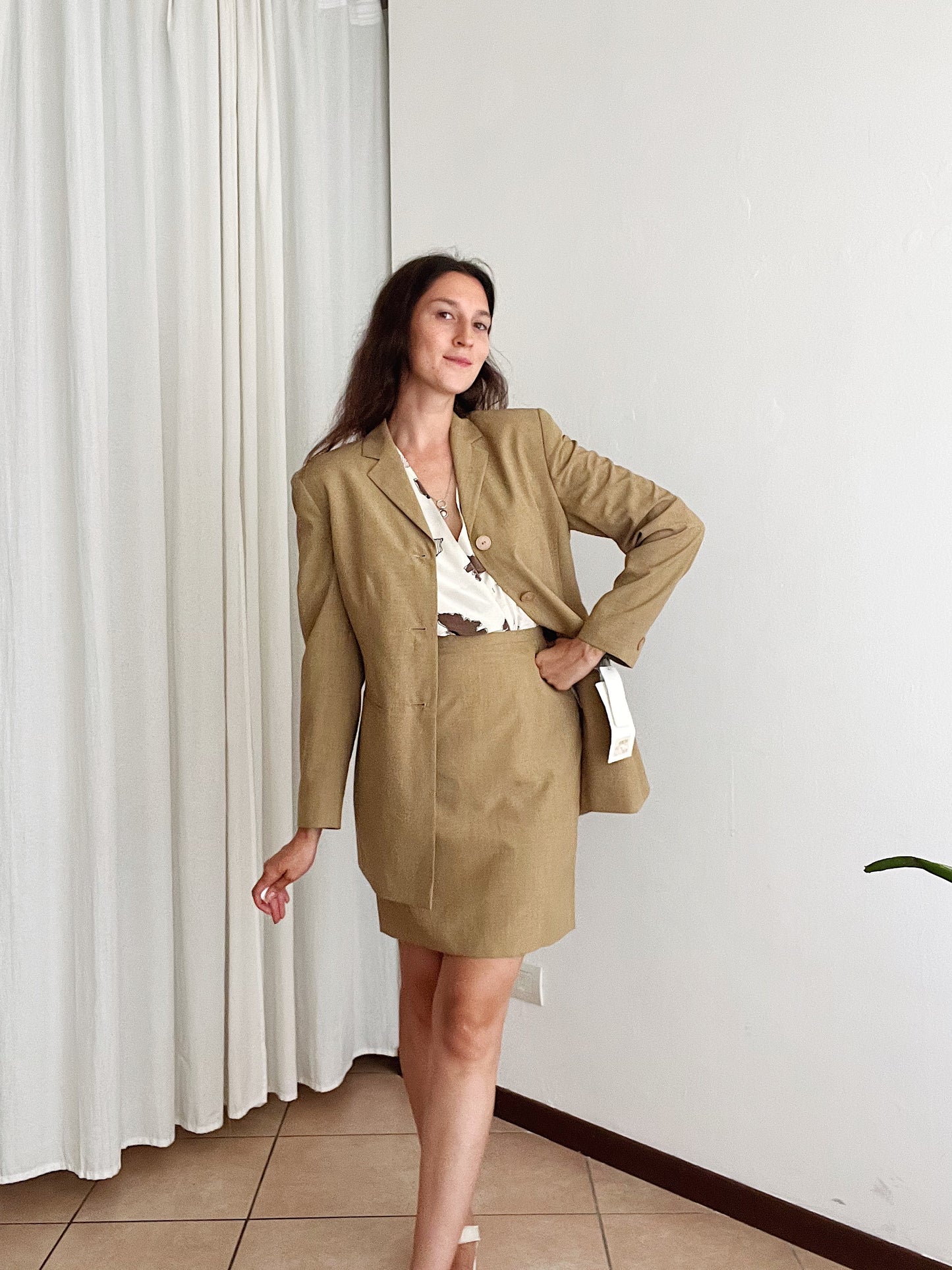 Completo nuovo beige S