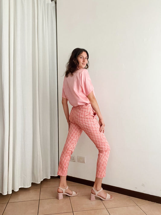 Pantaloni rosa Marella 42